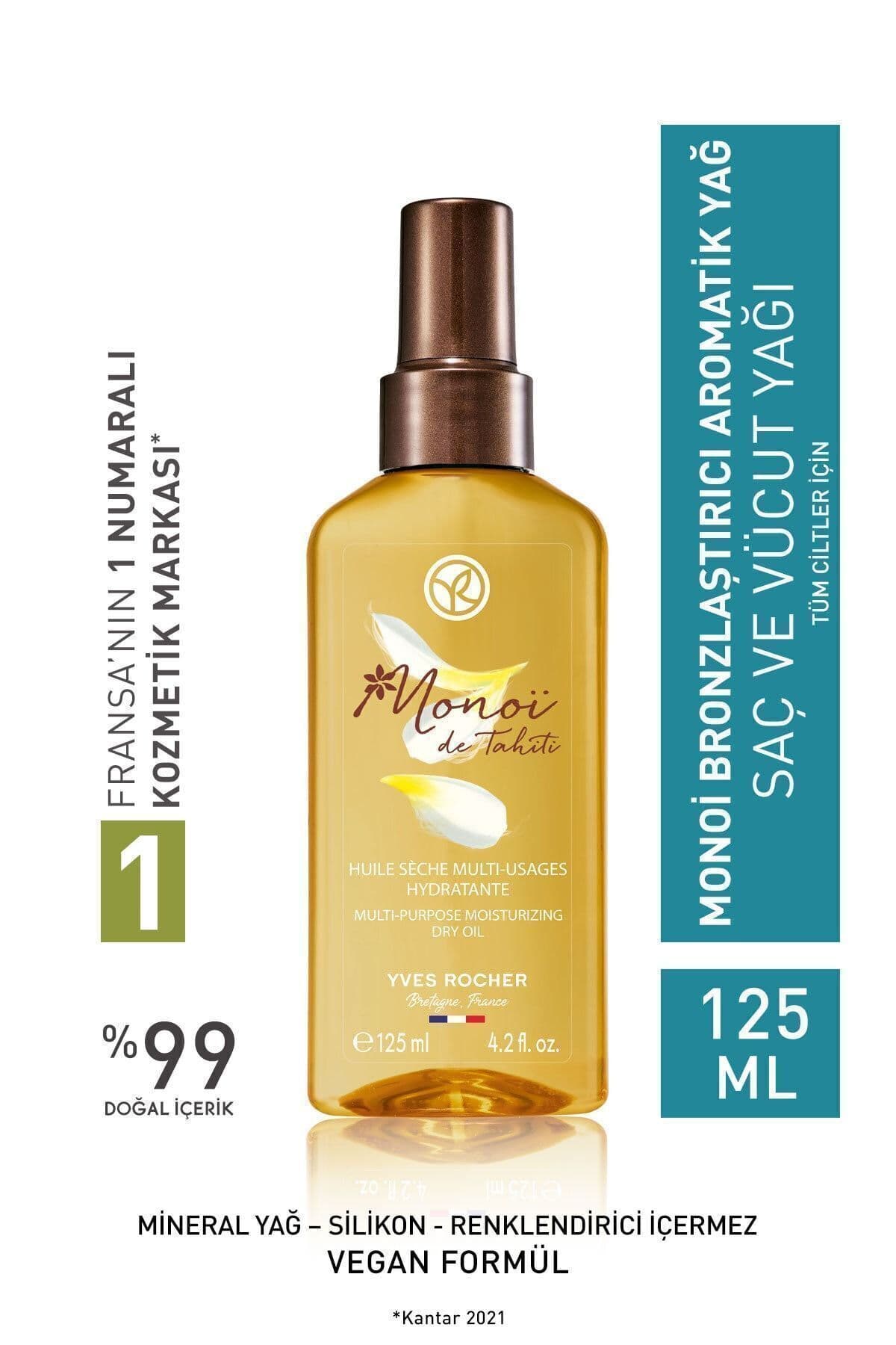Yves Rocher Monoi Bronzlaştırıcı Aromatik Yağ - 125 Ml