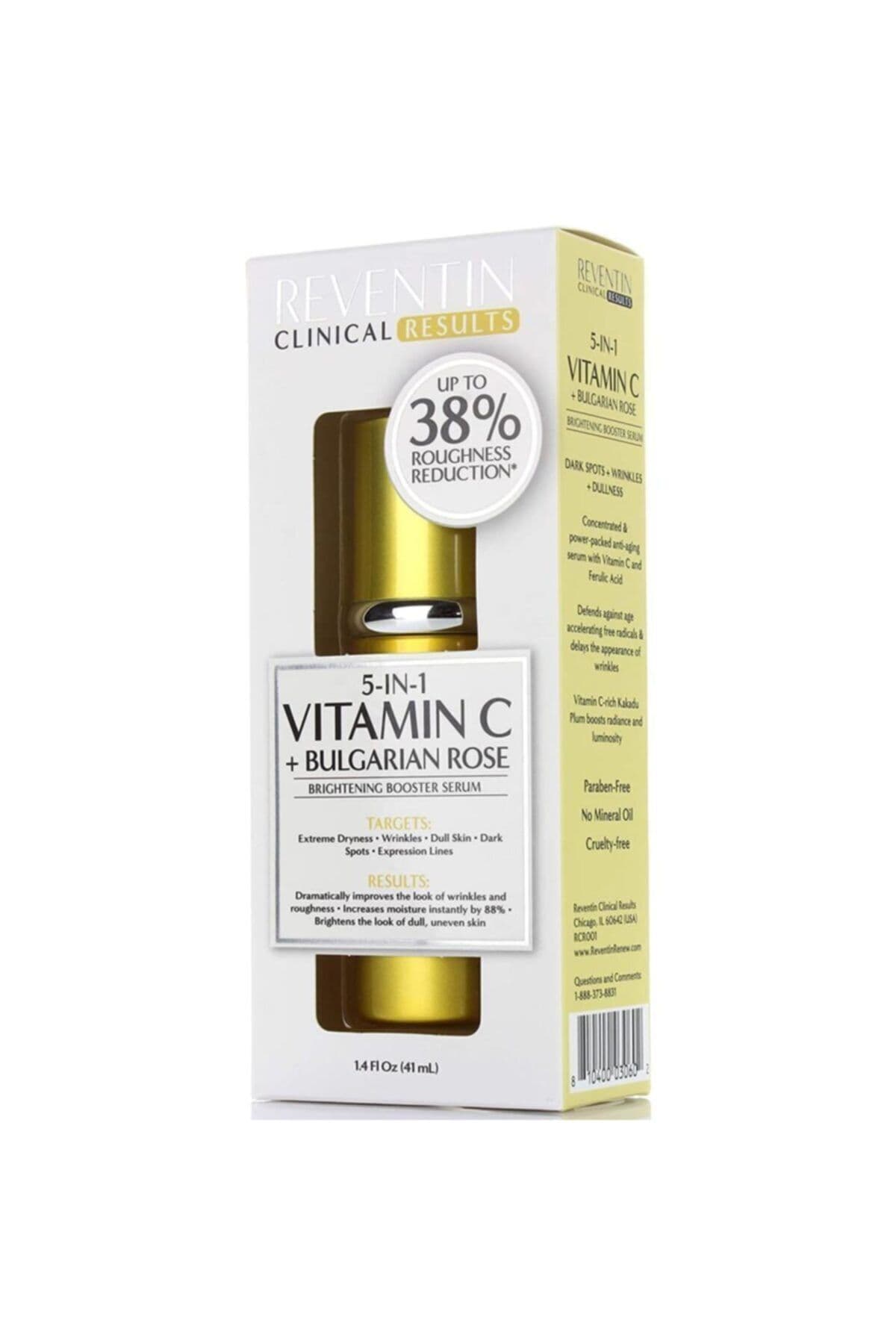 Reventin 5-in-1 Vitamin C + Bulgarian Rose Yüz Serumu 41ml