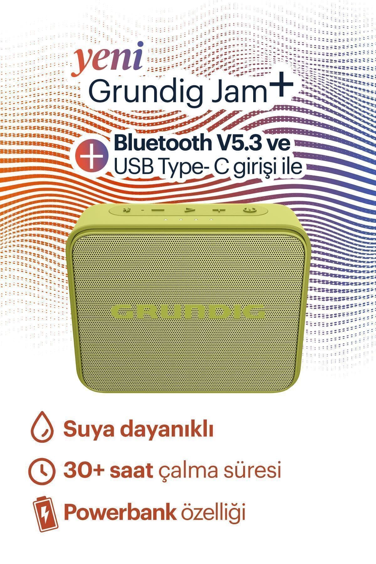 Grundig Jam + Lime BT Hoparlör