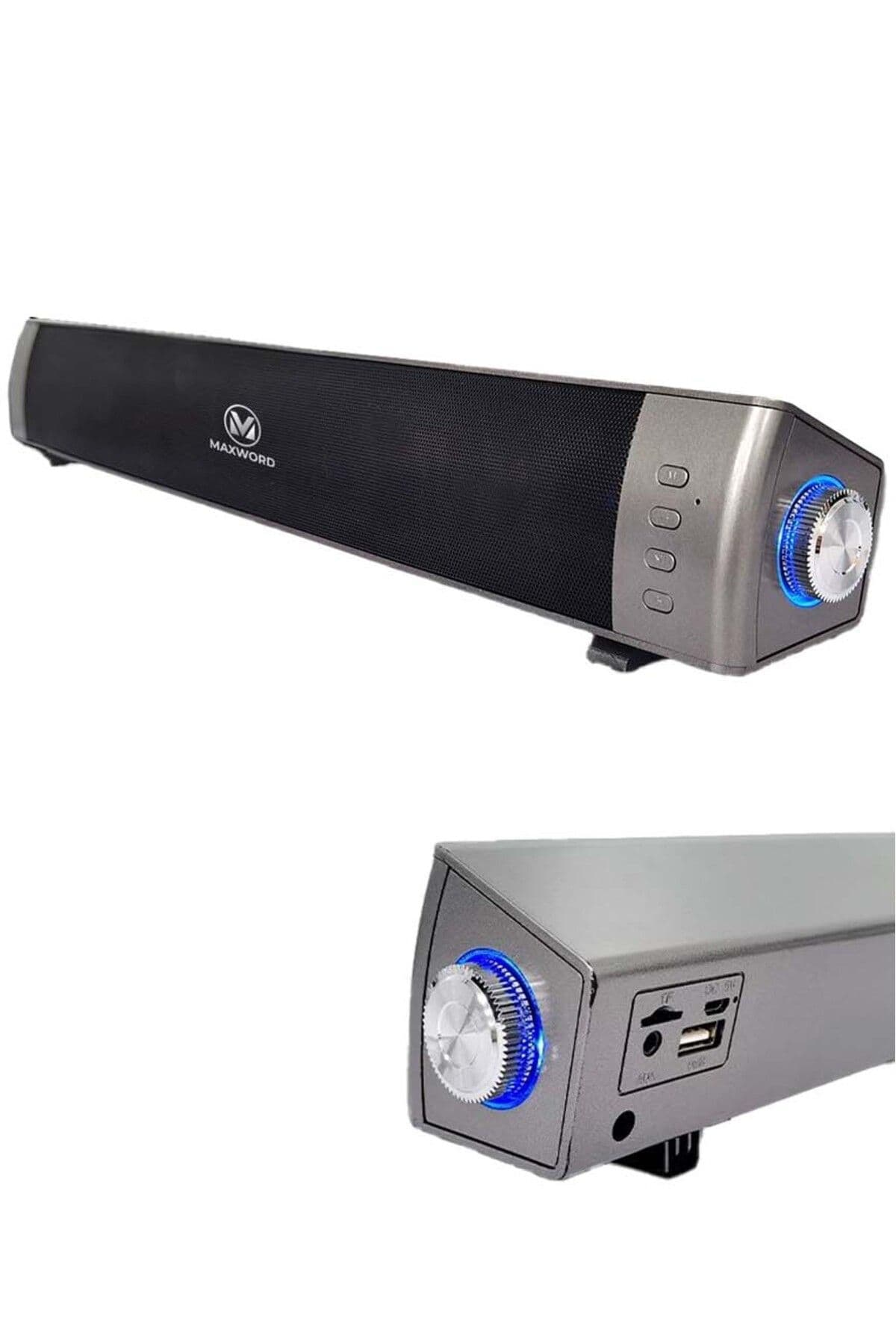 Maxword Slc-40usb-bt Şarjlı Soundbar 40 Watt Bluetooth Usb Şarjlı (46x7x6 Cm)