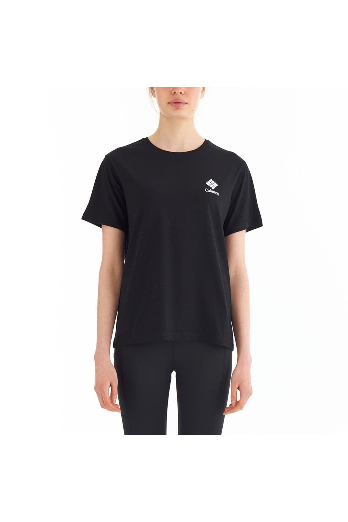 Columbia Csc Stacked Mini Gem Logo Kadın Kısa Kollu T-shirt