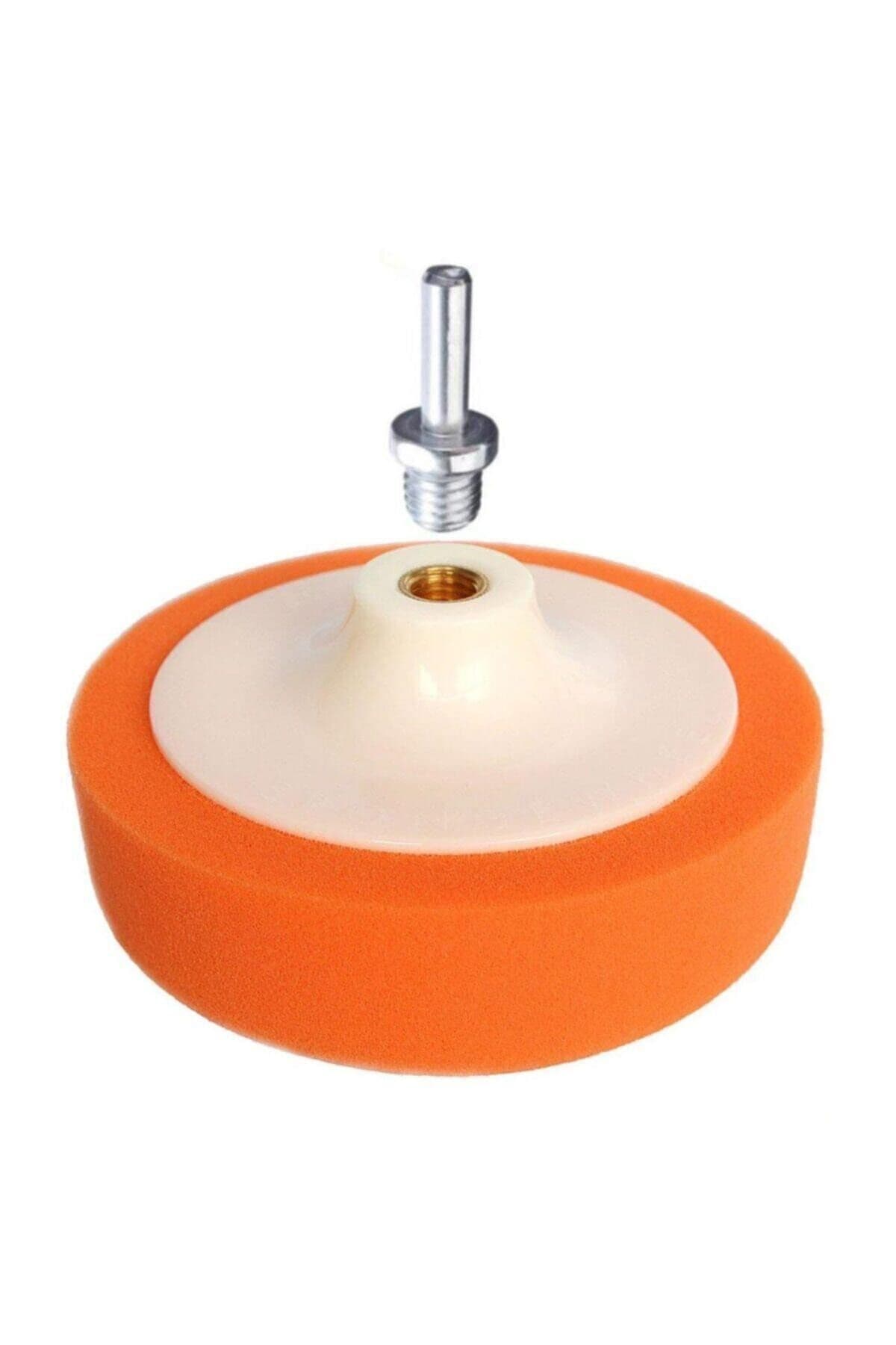 Yama Far Pasta Cila Parlatma Turuncu Alman Cila Polisaj Süngeri 50x150 Mm Matkap Aparatı