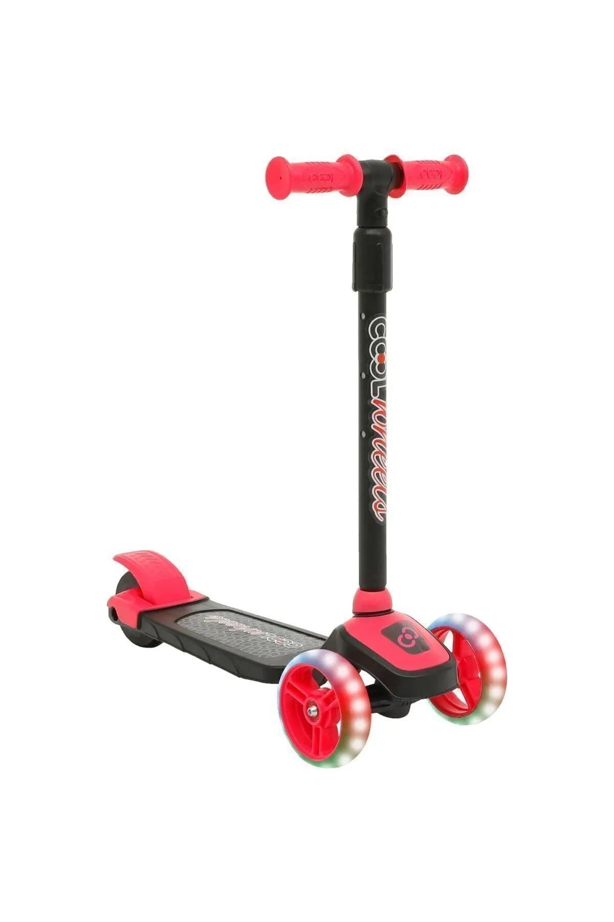Scooter Çocuk Scooter Scoo-bee Üç Tekerlekli , Frenli , Yükseklik Ayarlı Pembe