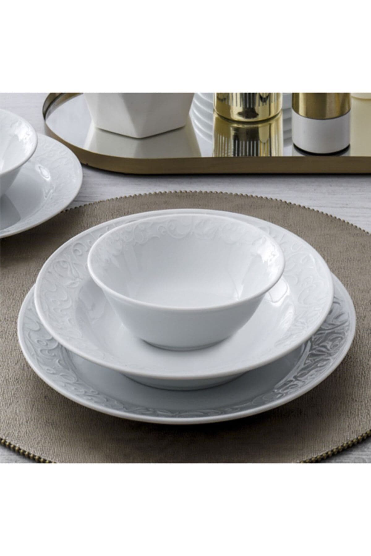 Güral Porselen Bahar Dalı 6lı 14 Cm Komposto Kase
