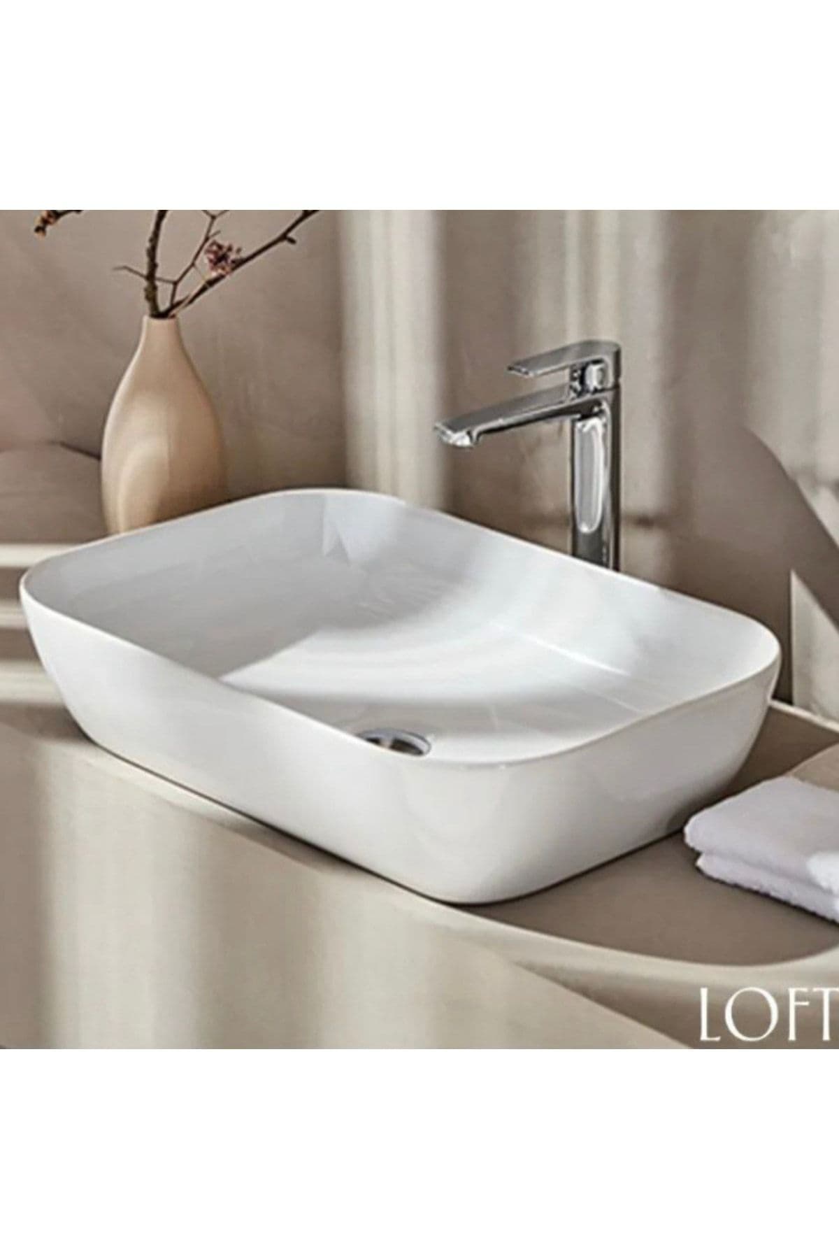 Turavit Loft Çanak Lavabo 40x60 Cm Lft0707
