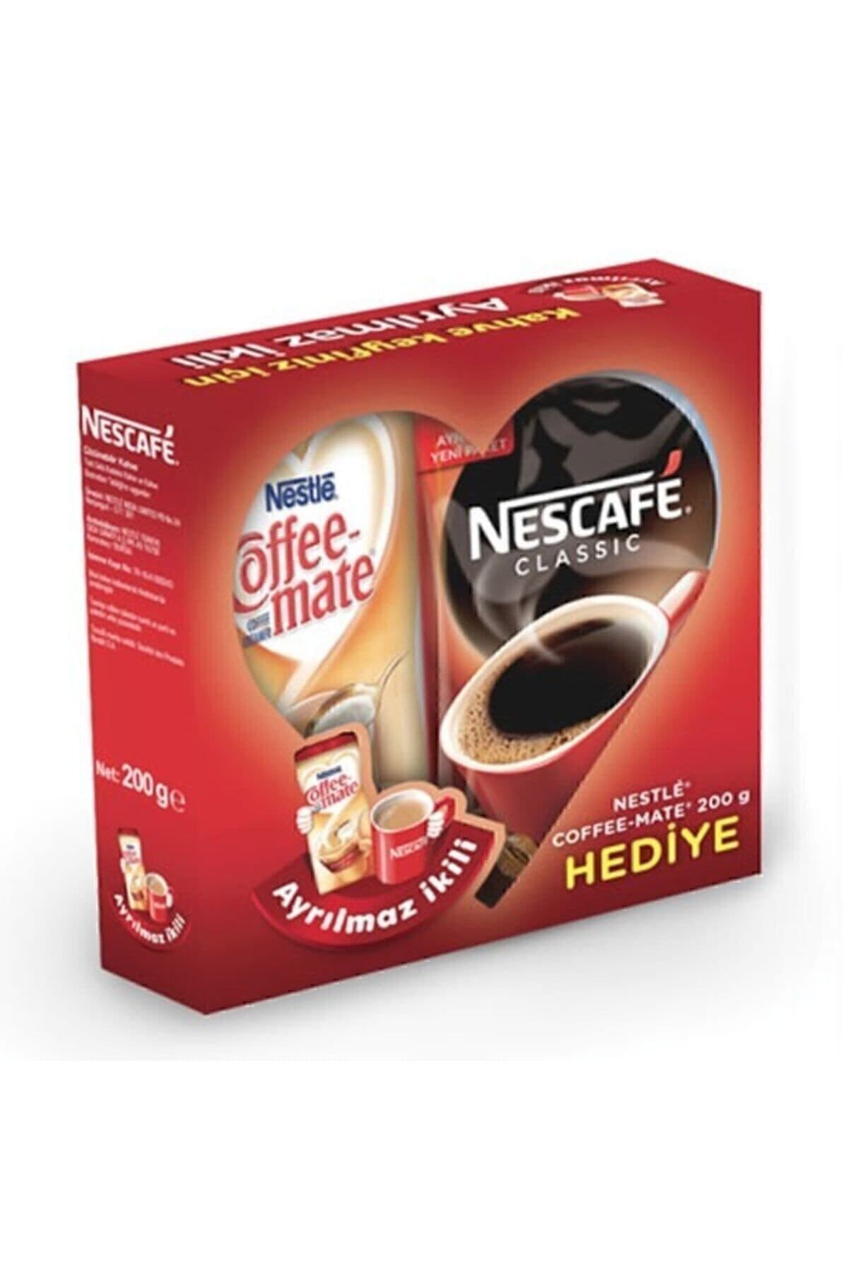 Nescafe Classic Eko 200 gr + 200 gr Coffe Mate Hediyeli