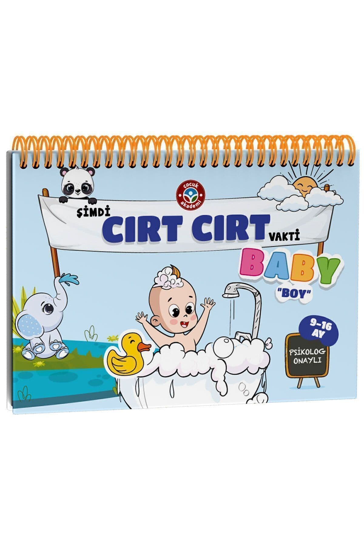 Çocuk Akademi ŞİMDİ CIRT CIRT VAKTİ 9-16 AY BABY BOY