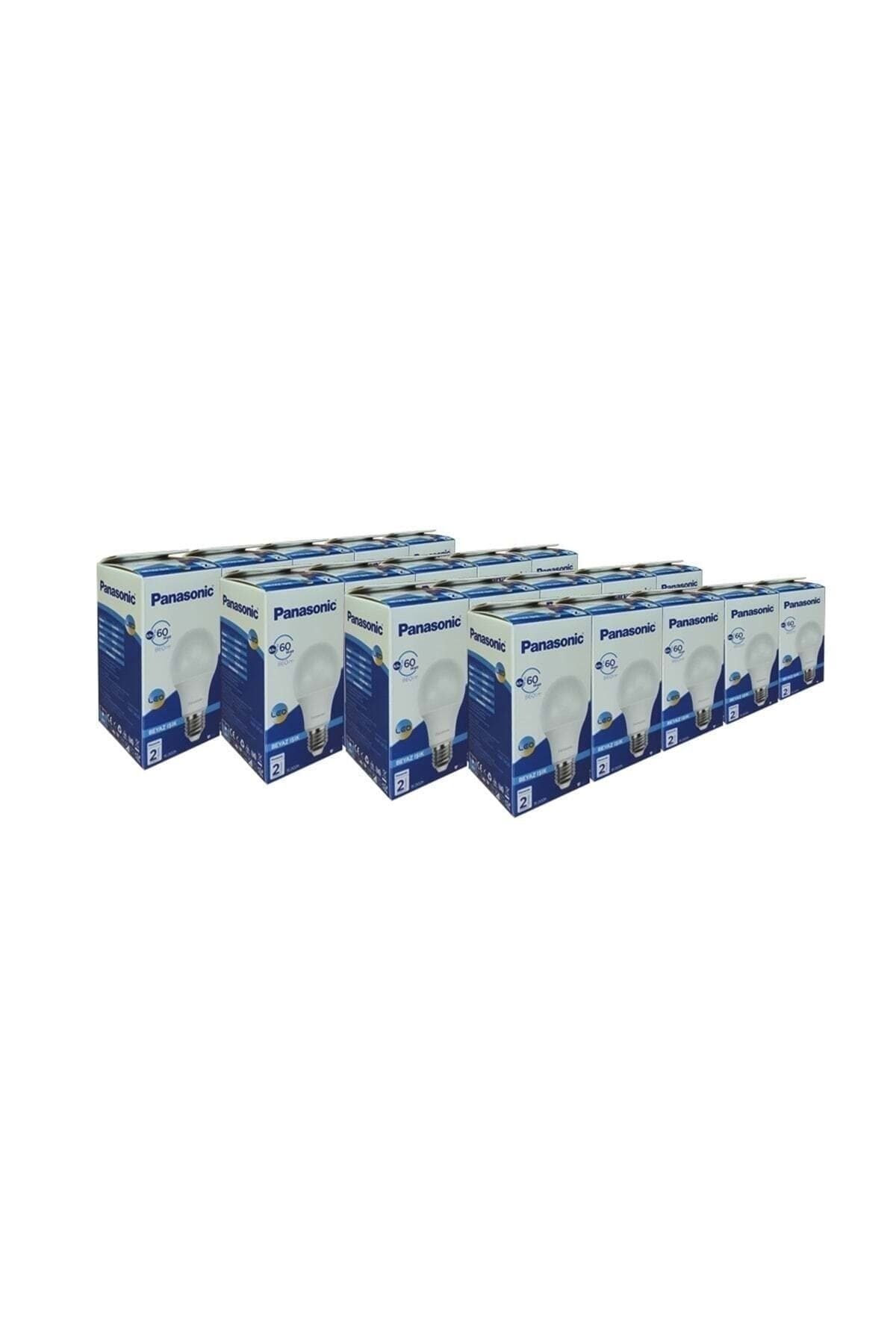 Panasonic 8.5 W - 60w 20 Adet Led Ampul E-27 Duy Beyaz Işık