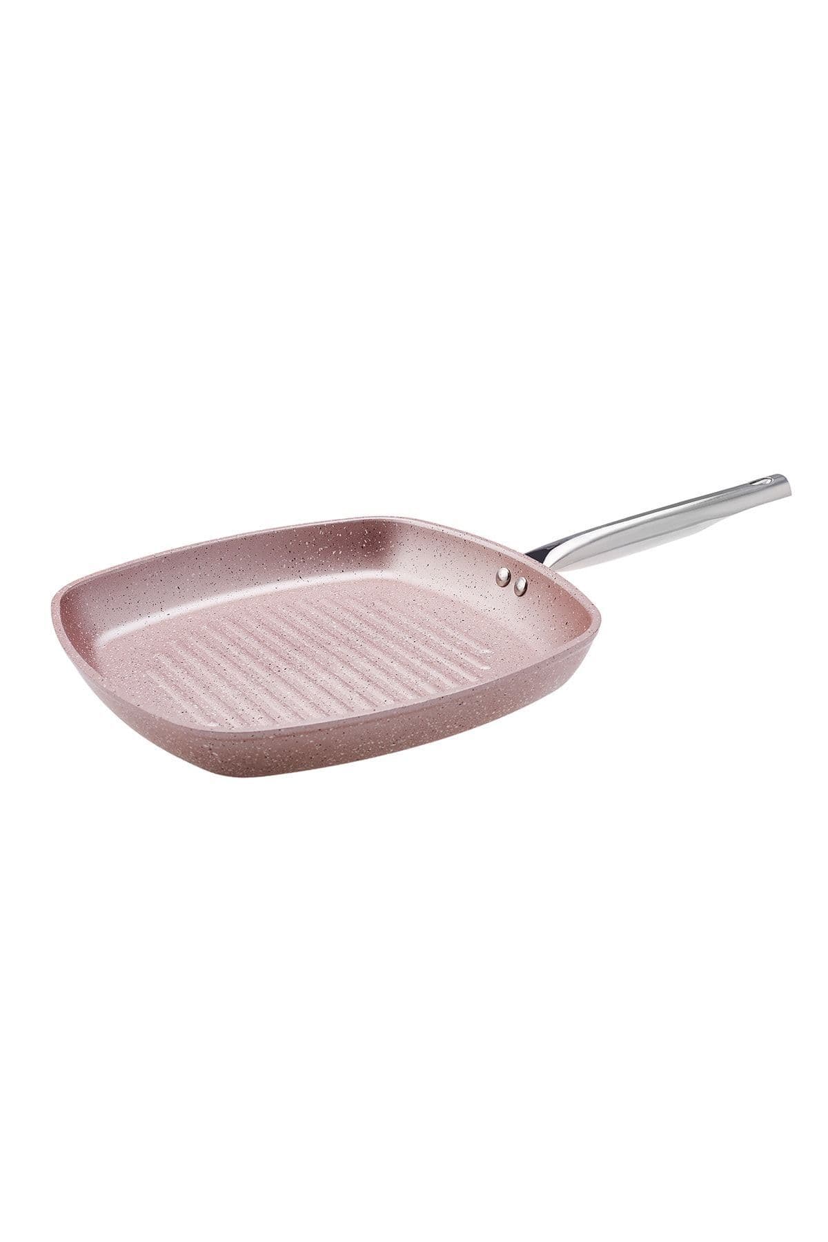Karaca Avanos Rose Gold Bio Granit Grill Tava 28 Cm