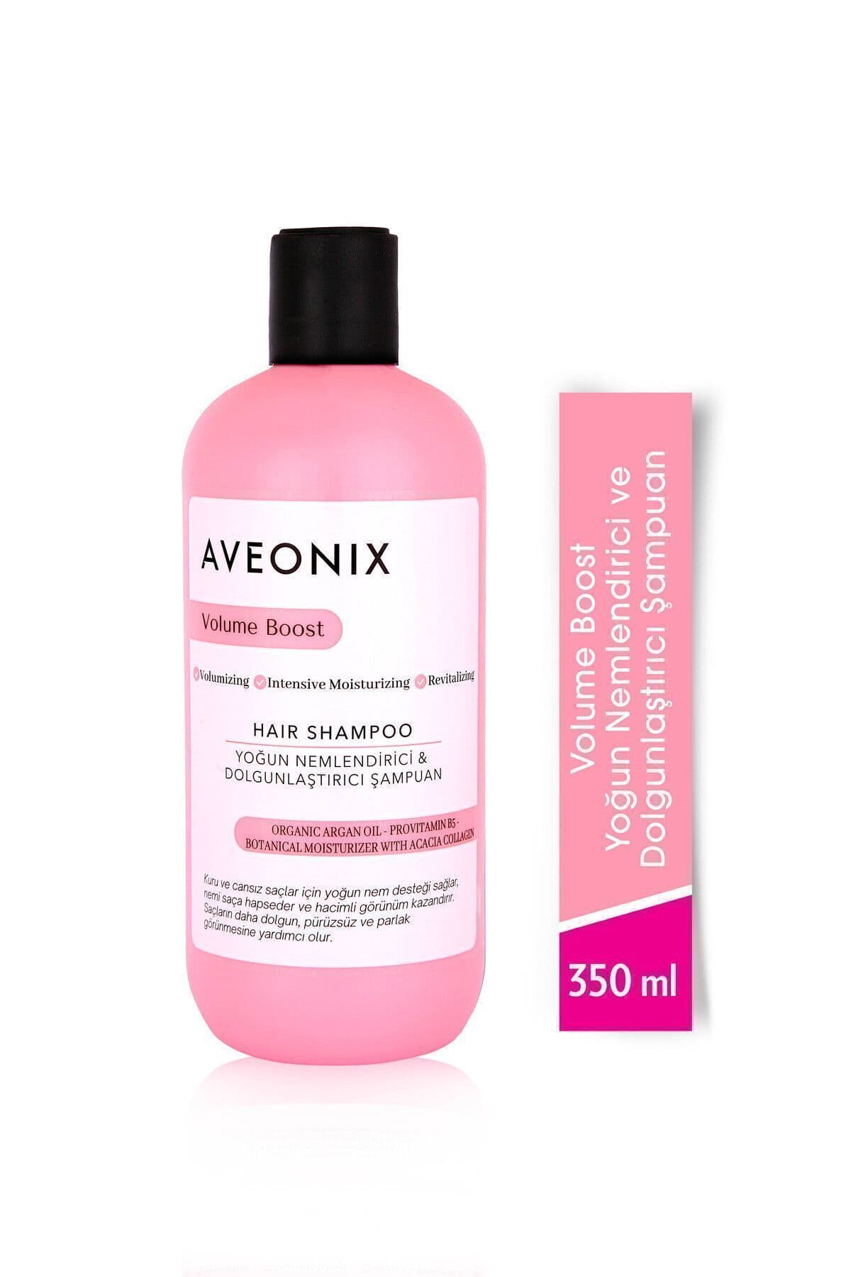 AVEONIX Volume Boost Yoğun Nemlendirici ve Dolgunlaştırıcı Şampuan 350 ml