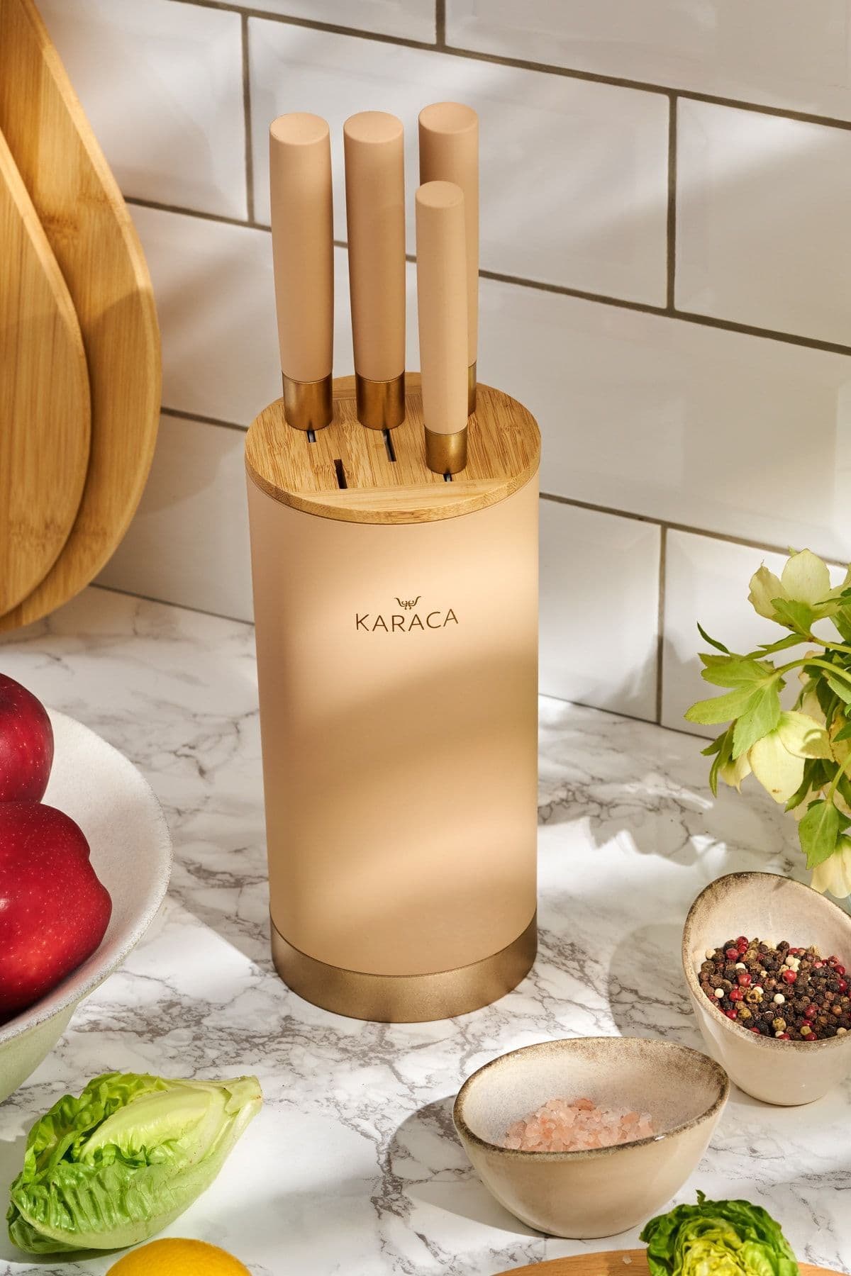 Karaca Birch 6 Parça Standlı Bıçak Seti
