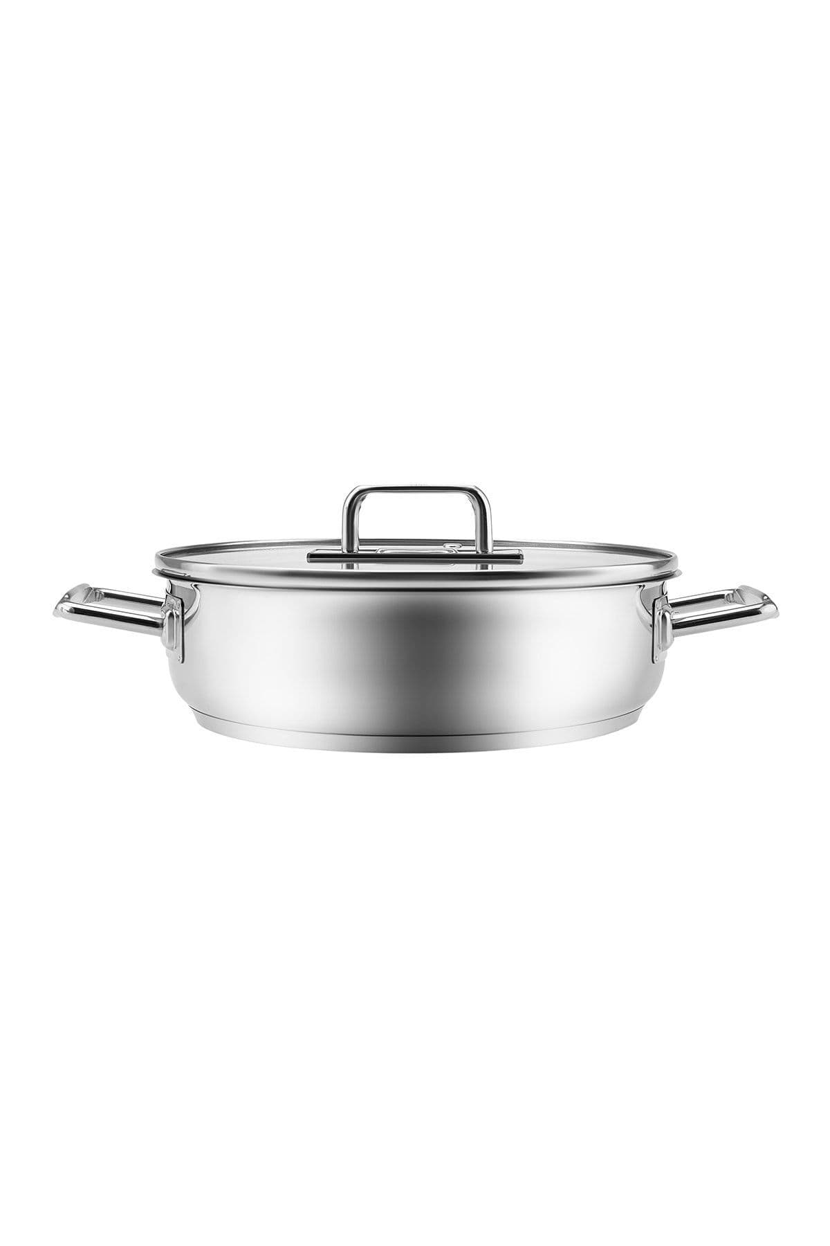 Karaca Grace Indüksiyon Tabanlı Çelik Karnıyarık Tenceresi 24 Cm 3 Lt