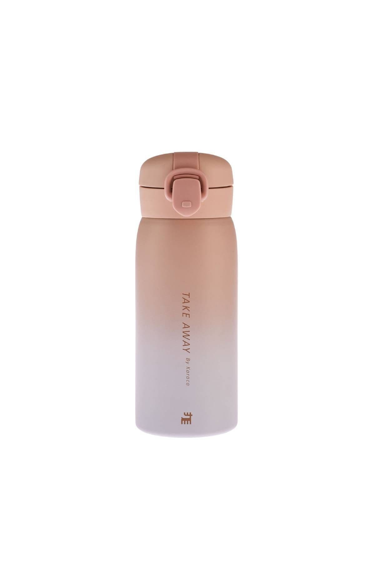Karaca Skyfall Çelik Sızdırmaz Termos 350 ml Pembe