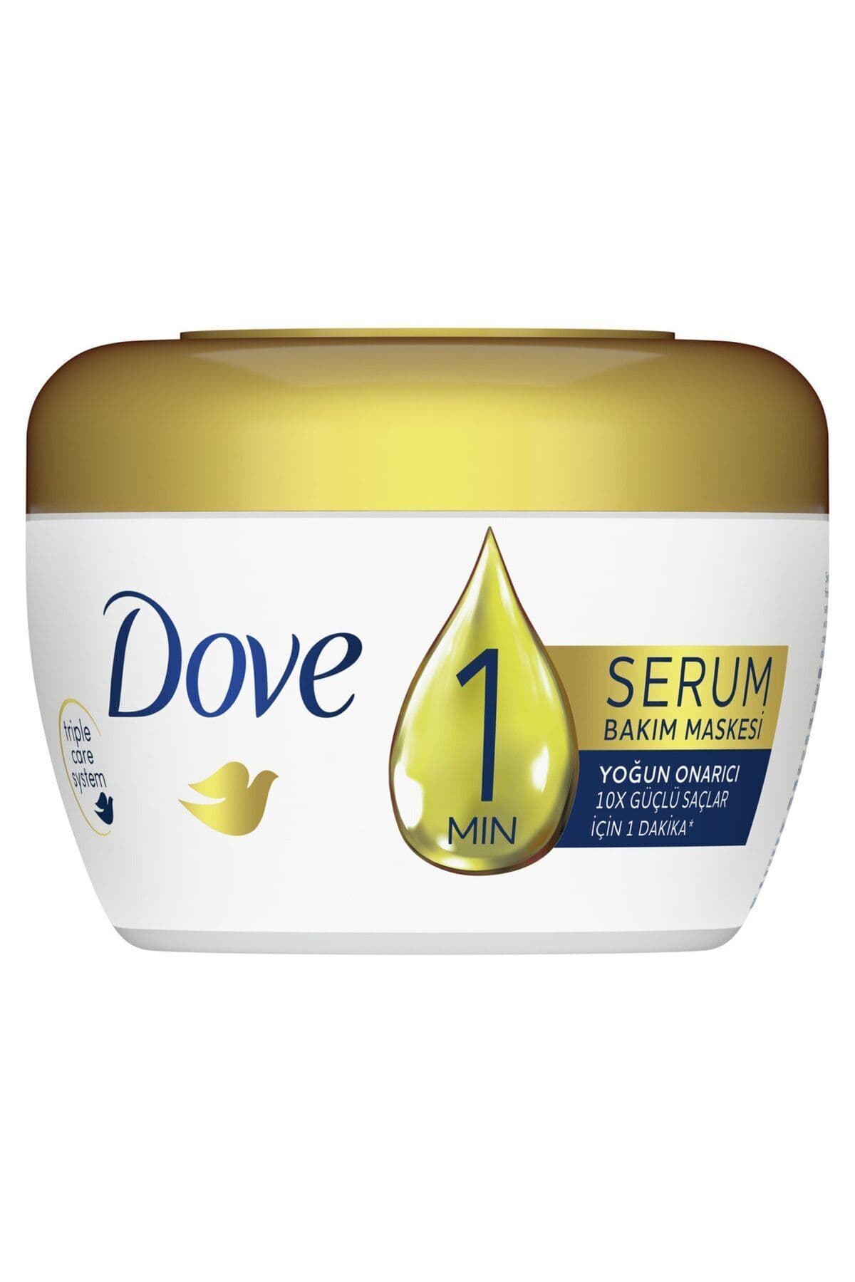 Dove 1 Minute Serum Saç Bakım Maskesi Yoğun Onarıcı 160 ml