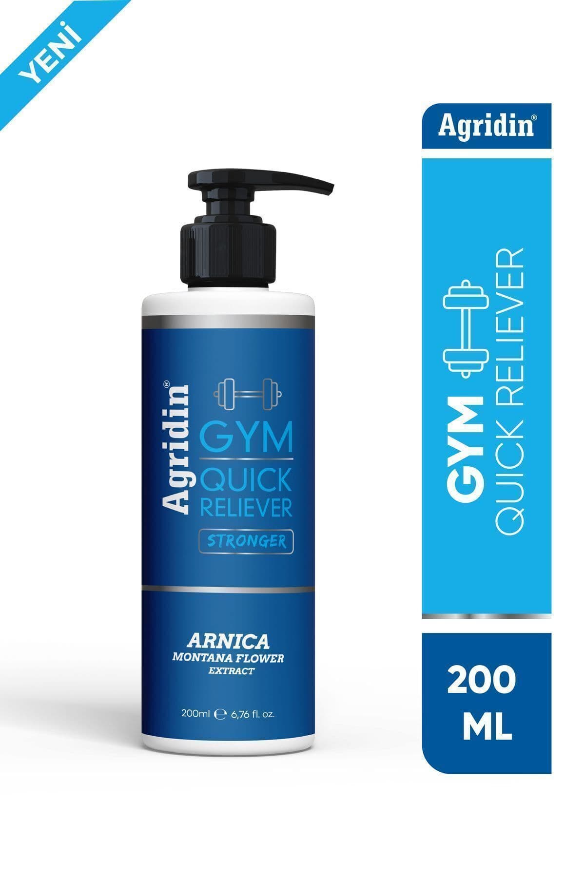 Agridin Gym Arnica Montana Masaj Kremi - Kas Ve Eklem - Sporcu masaj Kremi 200 ml
