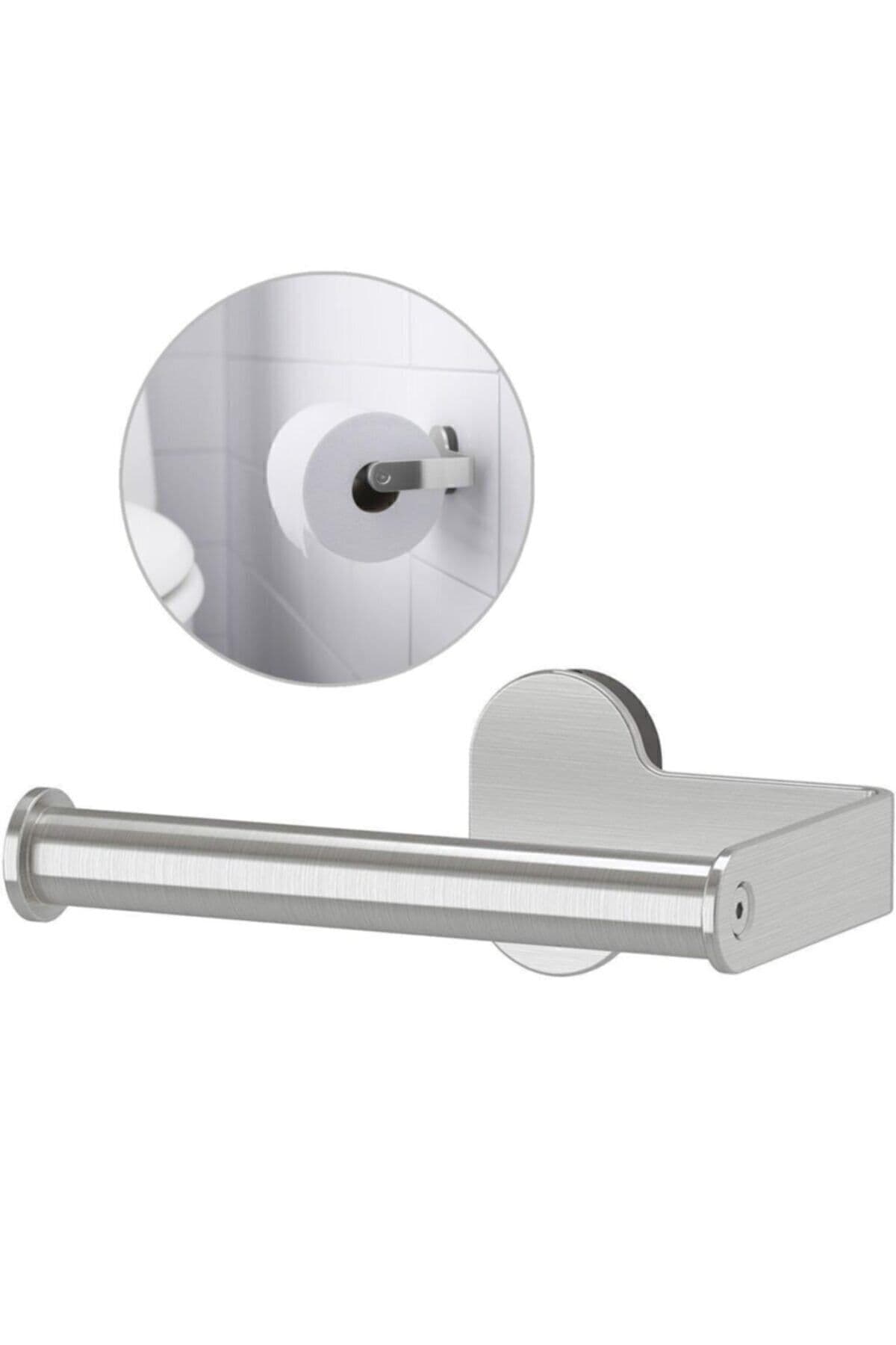 IKEA Wc Banyo Tuvalet Kağıtlığı Paslanmaz Çelik