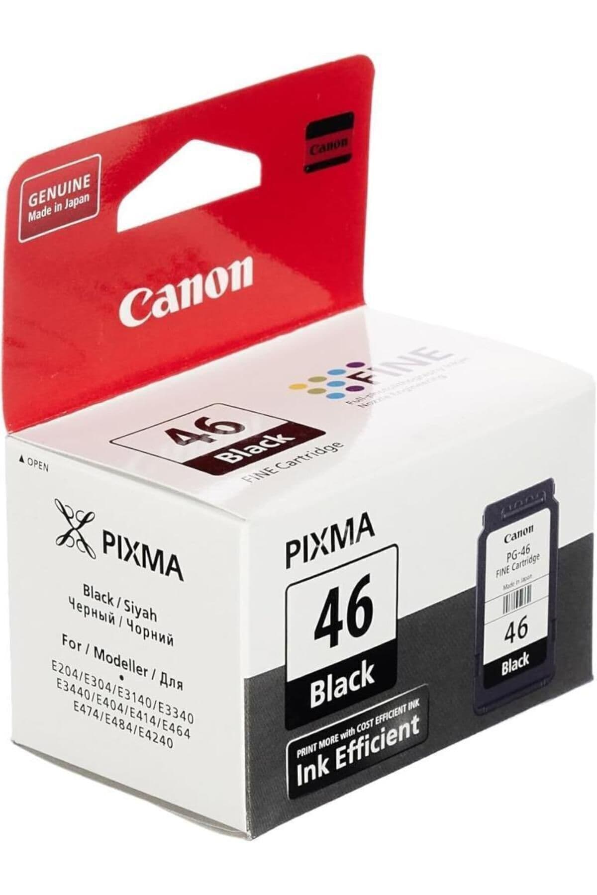 Canon Siyah Kartuş Pg-46 E404/e414/e464/e484/e3140/e474 Pg46-1