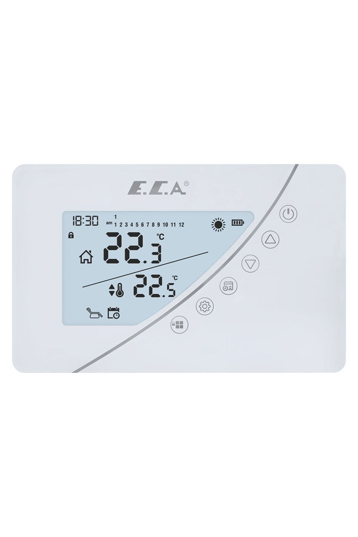 Eca E.c.a Poly Touch 400w Programlanabilir Kablosuz Oda Termostatı