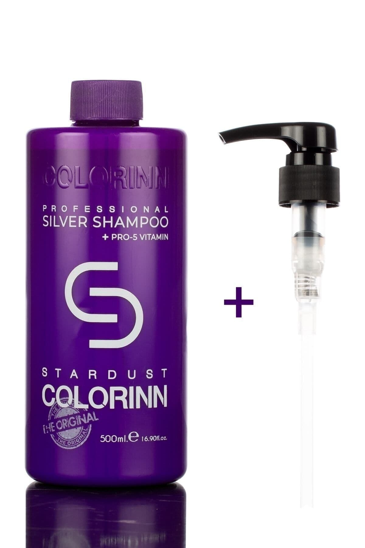 Colorinn Stardust Silver Mor Şampuan 500 ml