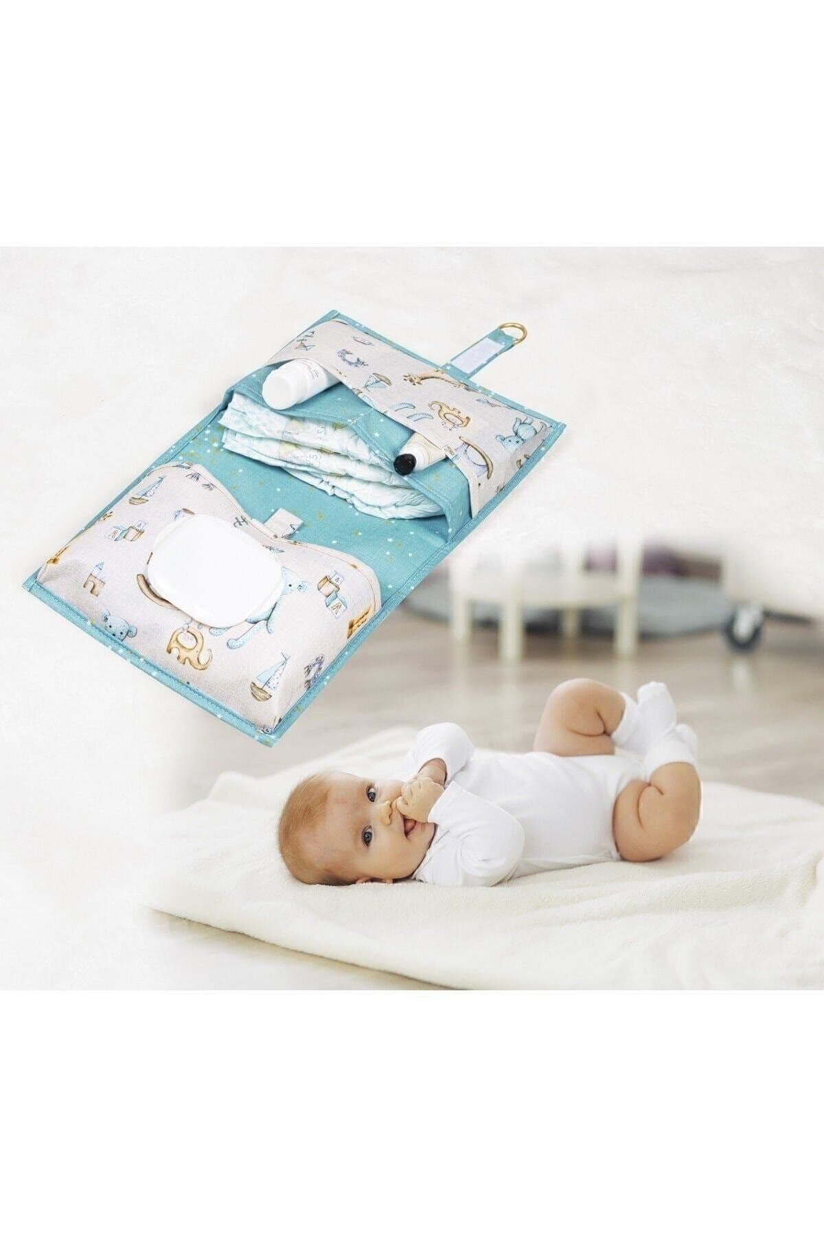 Smyak Baby Bebek Alt Açma Bakım Çantası Organizer