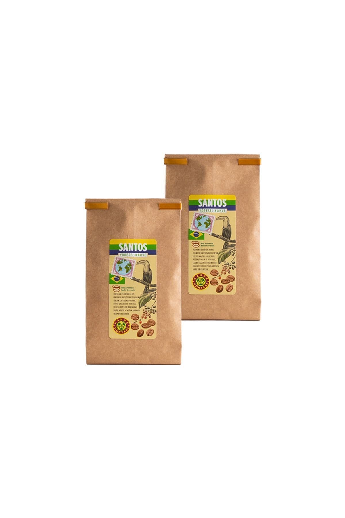 Kahve Dünyası Santos Yöresel Filtre Kahve 200g 2'li