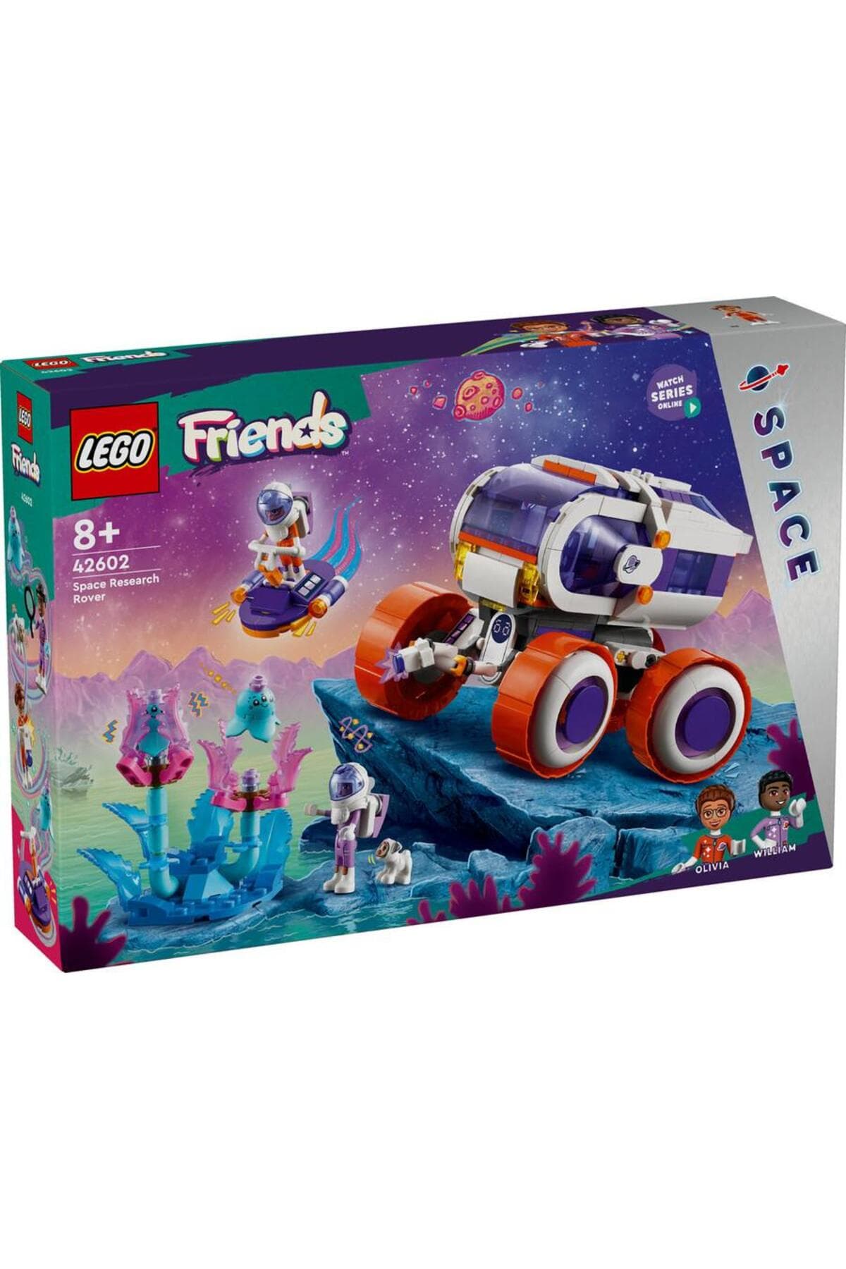 LEGO ® Friends Uzay Araştırma Aracı 42602 - 8 Yaş ve Üzeri İçin Yaratıcı Oyuncak Yapım Seti (514 Parça)