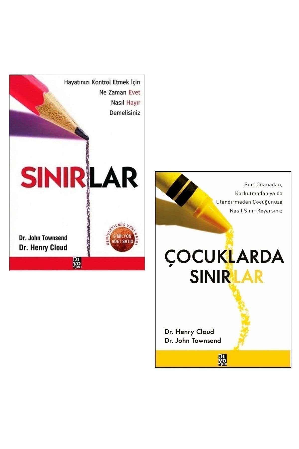 Diyojen Yayıncılık Sınırlar # Çocuklarda Sınırlar 2 Kitap Set Herny Cloud