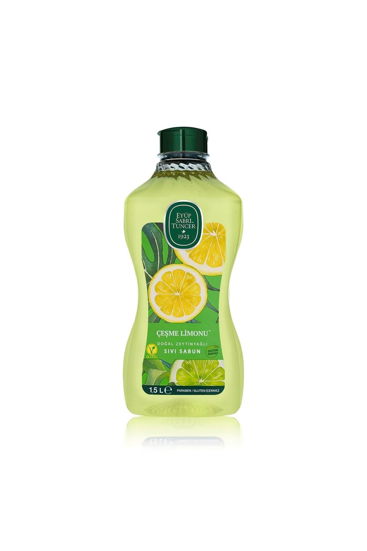 Eyüp Sabri Tuncer Çeşme Limonu Doğal Zeytinyağlı Sıvı Sabun 1.5 lt