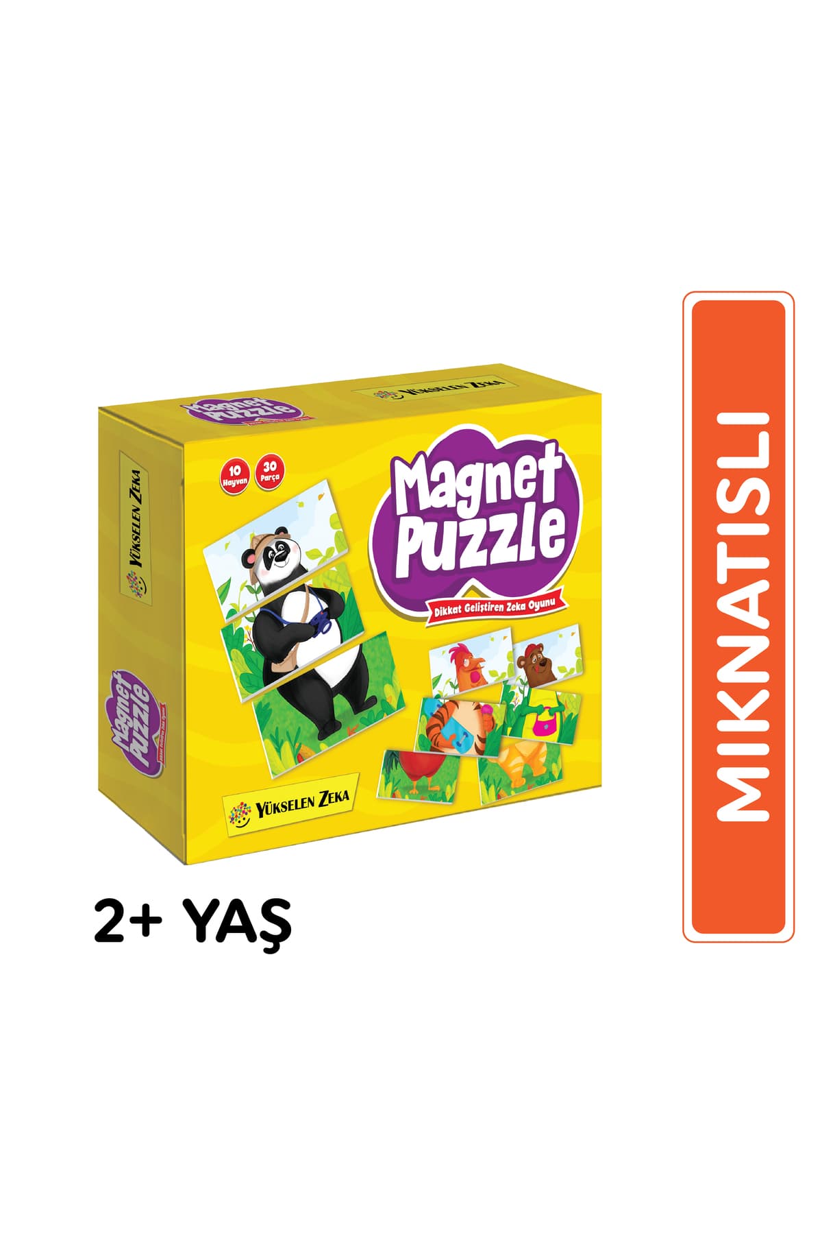 yükselen zeka 2 Yaş Magnet Puzzle
