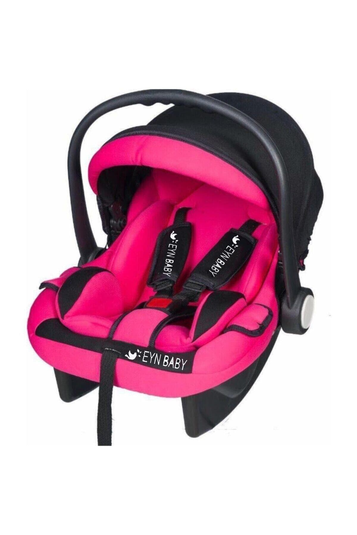 eynbaby Lüx Pedli Bebek Puset Taşıma Bebek Oto Koltuğu Puset Ana Kucağı Pembe