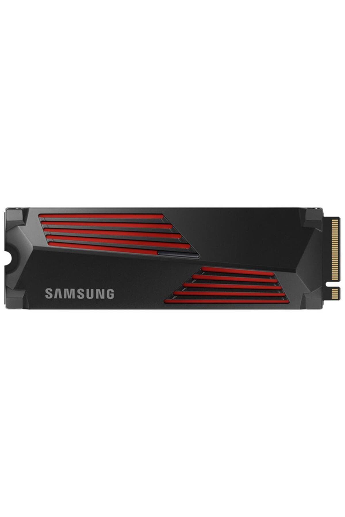 Samsung 1TB 990 PRO w-Heatsink MZ-V9P1T0CW 7450-6900MB-s RGB PCIe NVMe M.2 SSD Disk