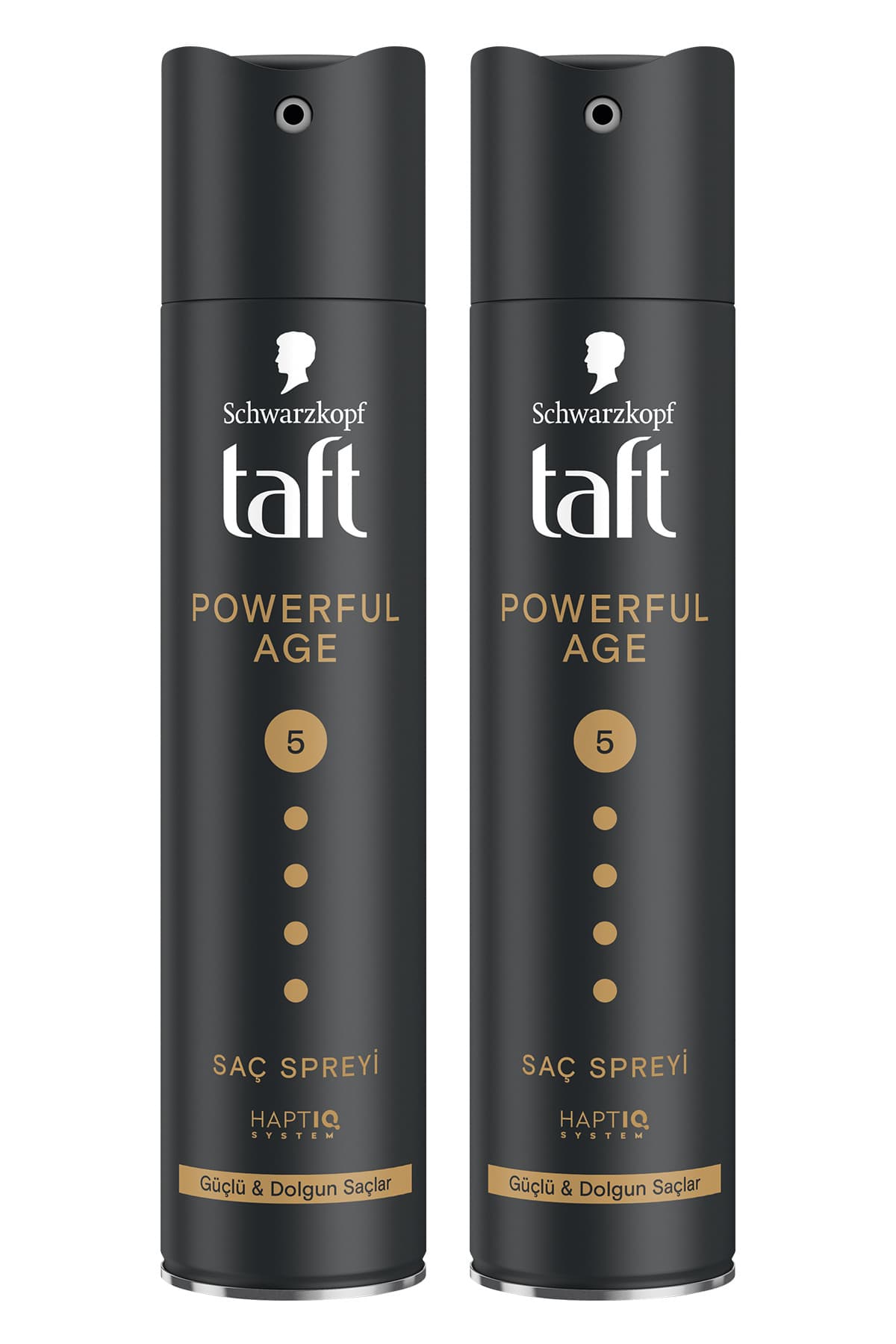 Taft Powerful Age Saç Spreyi 250ml - İnce ve Zayıflamış Saçlar İçin 2'li Set
