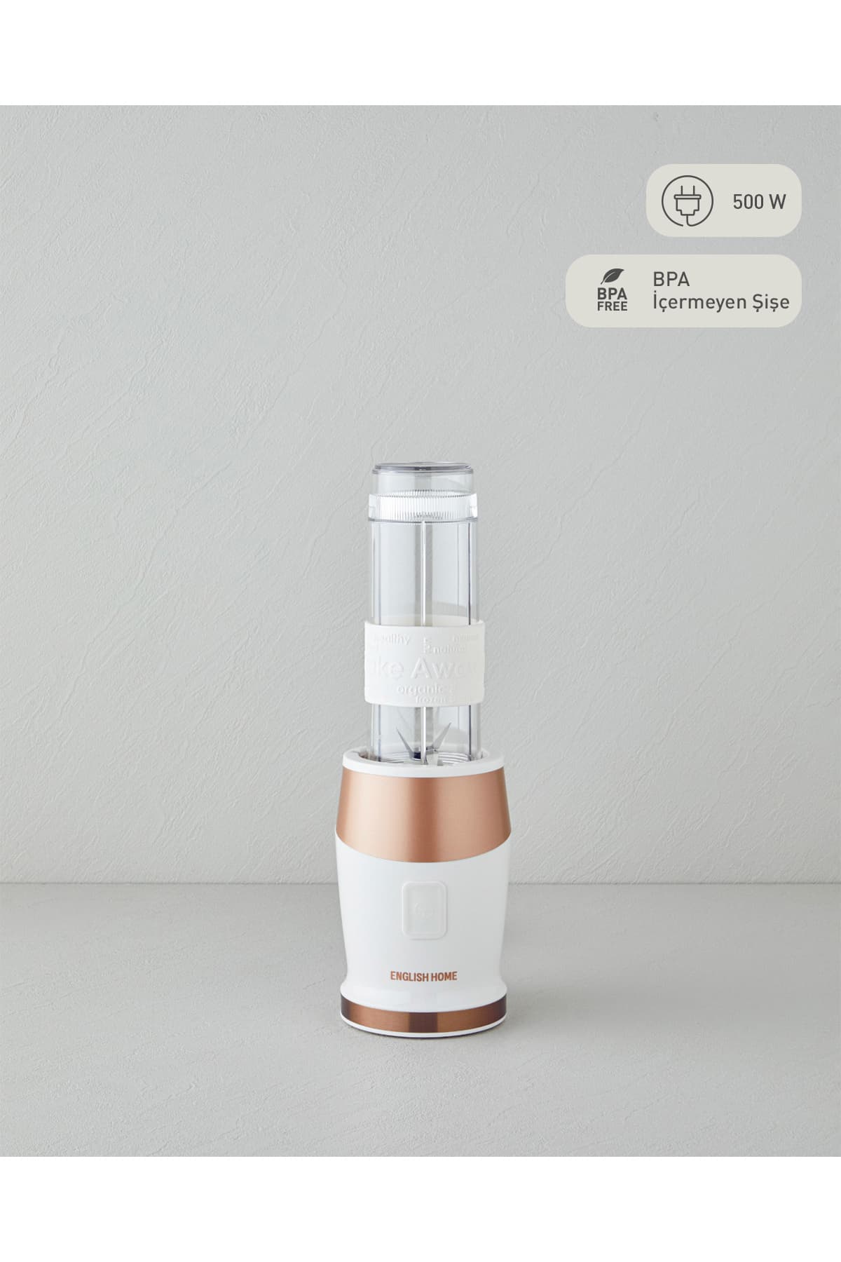English Home Kbl 3010 Shake Away Smoothie Blender Beyaz-Bakır