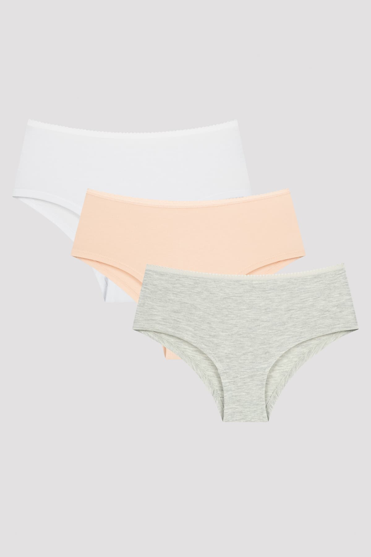Penti Kız Çocuk Soft Basic 3lü Hipster Külot