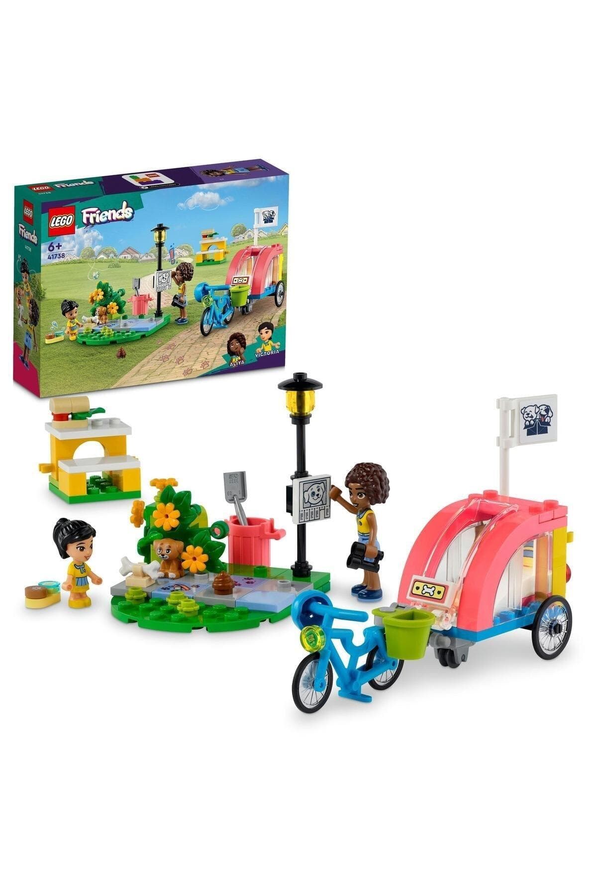 LEGO Friends Köpek Kurtarma Bisikleti 41738