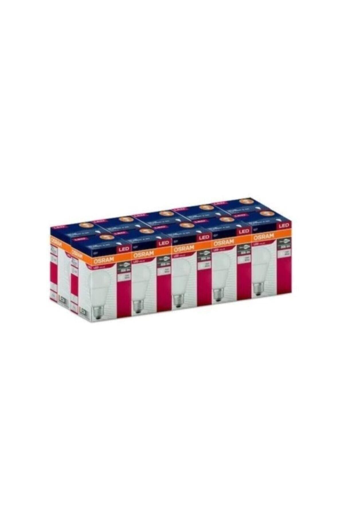Osram Led Value 8.5w (60w) Led Ampul Beyaz Işık E27 Normal Duylu 806 Lümen Klasik A60 10lu Paket