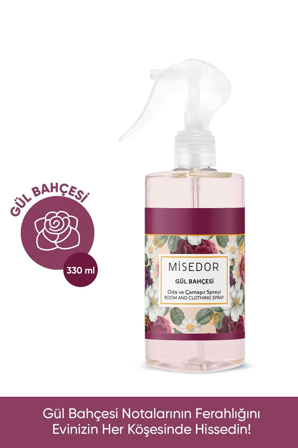 Misedor Gül Bahçesi Oda Kokusu Ve Çamaşır Parfümü 330 ml