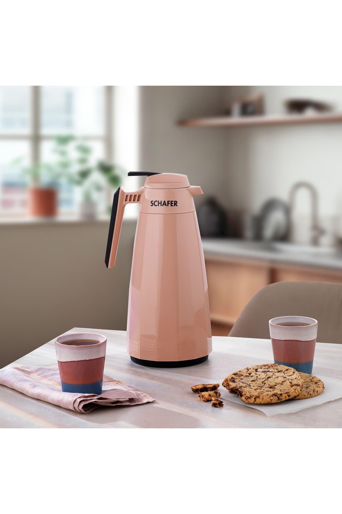 Schafer Kitchenhouse Aqua Termos 1,5 L-Pudra