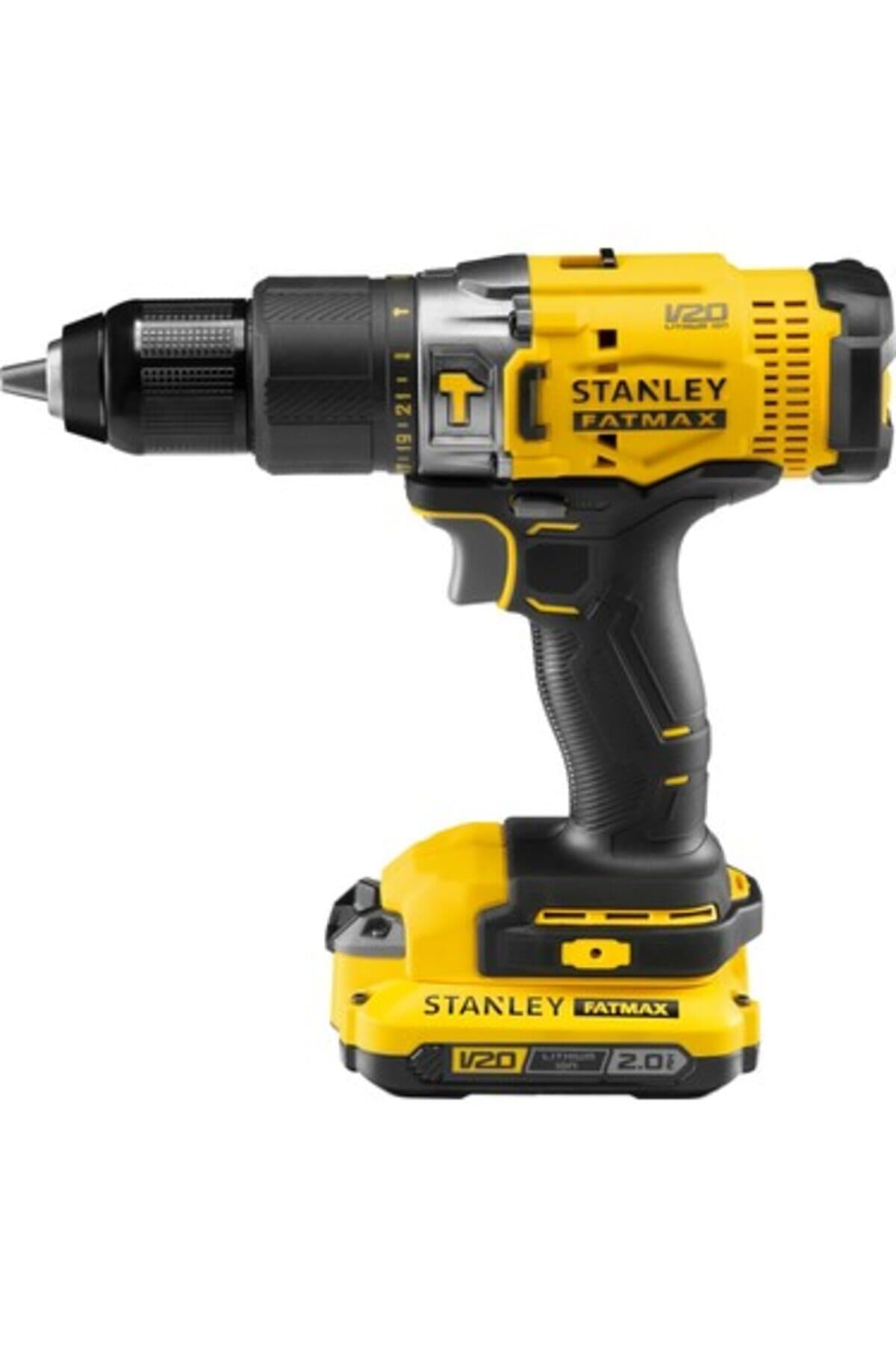 Stanley Scd718d2k Şarjlı Darbeli Matkap Vidalama Li-ion 18v 2.0ah 50nm Tork