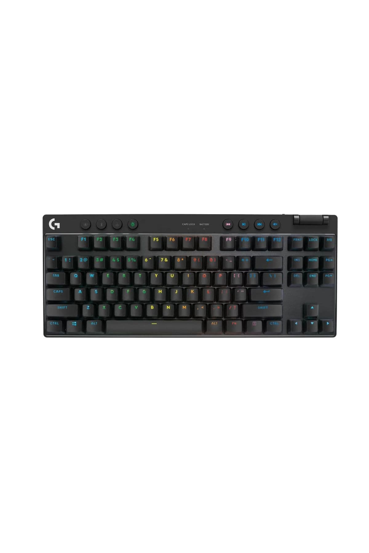 logitech G Pro X TKL LIGHTSPEED Tactile Switch Rgb Kablosuz Ingilizce Mekanik Gaming Klavye, Siyah