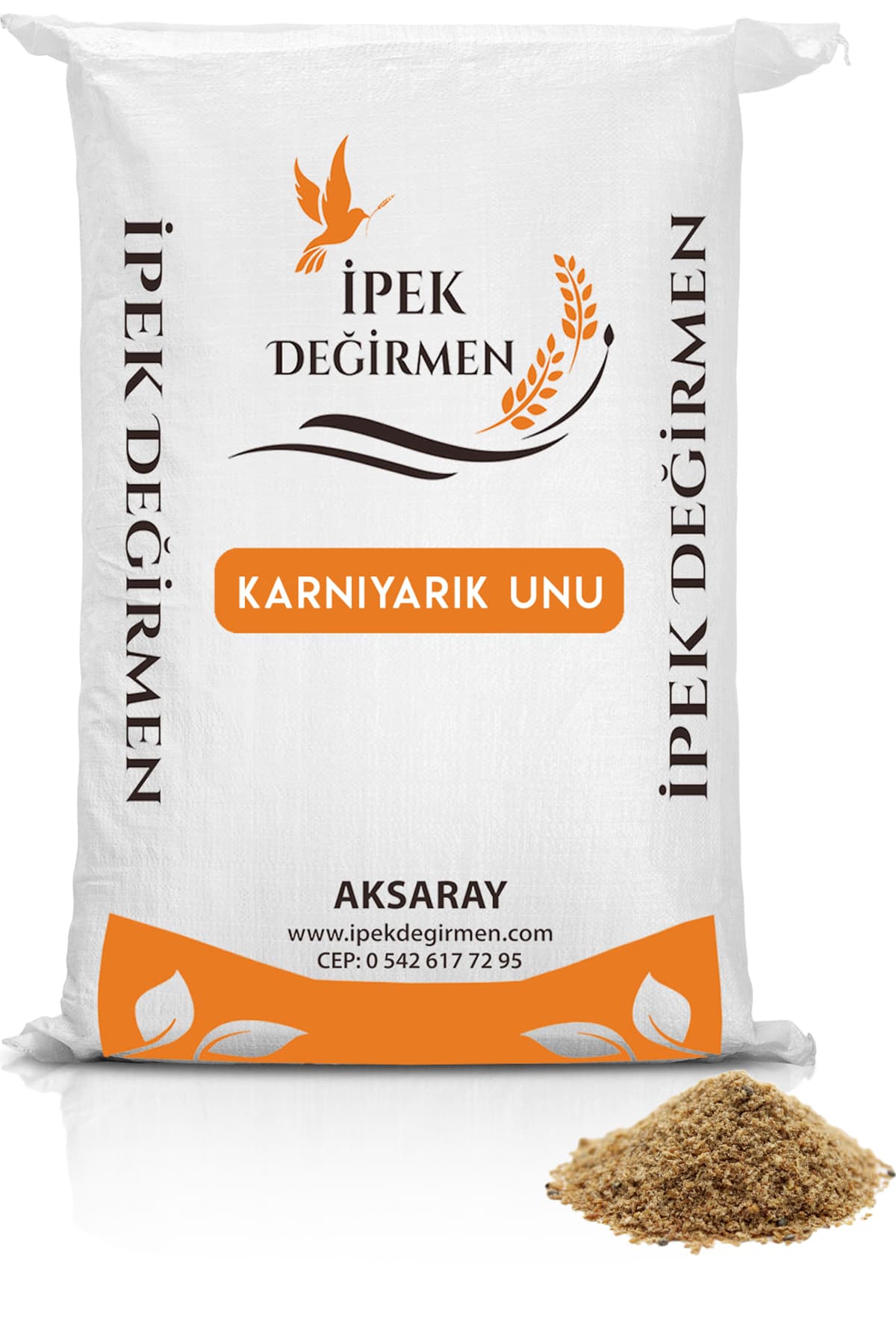 İpek Değirmen 500 Gr Glutensiz Karnıyarık Unu Karnıyarık Tohumu Tozu