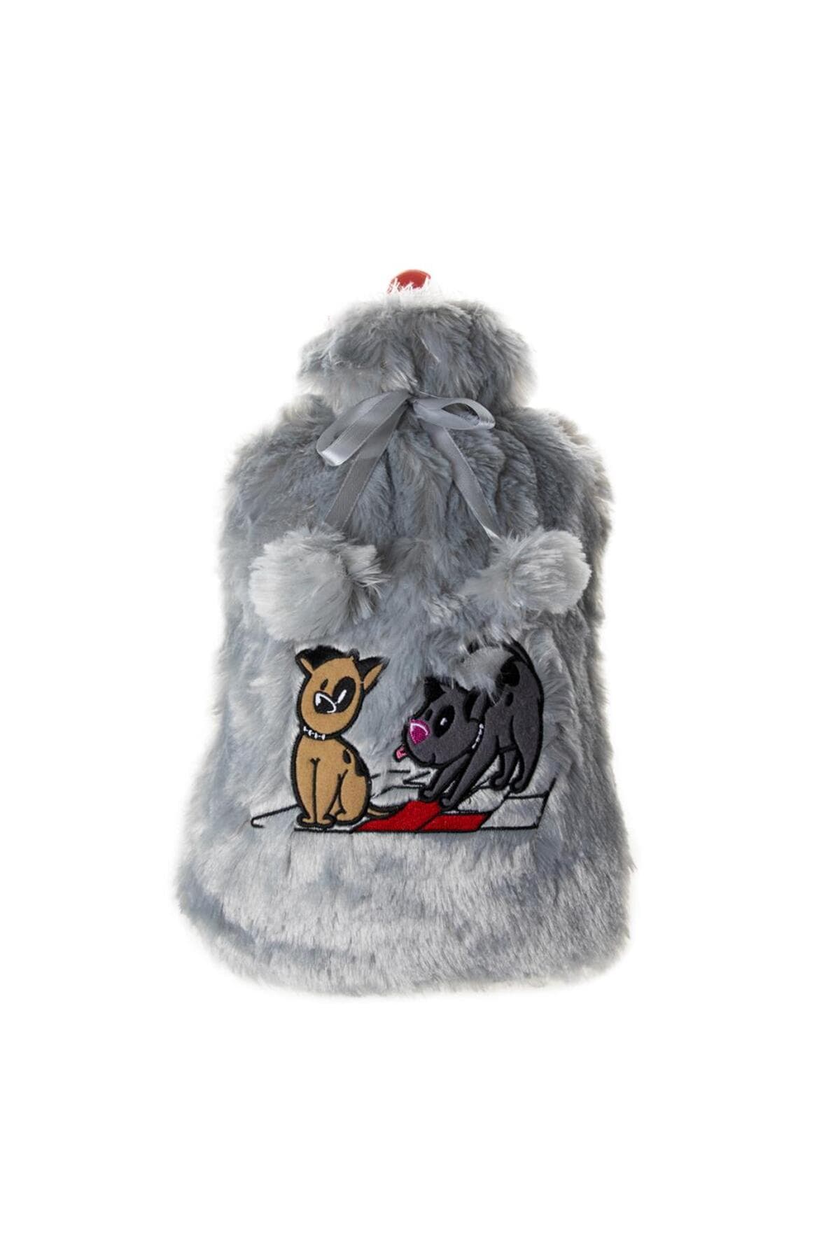 Biggdesign Dogs Gri Peluş Sıcak Su Torbası