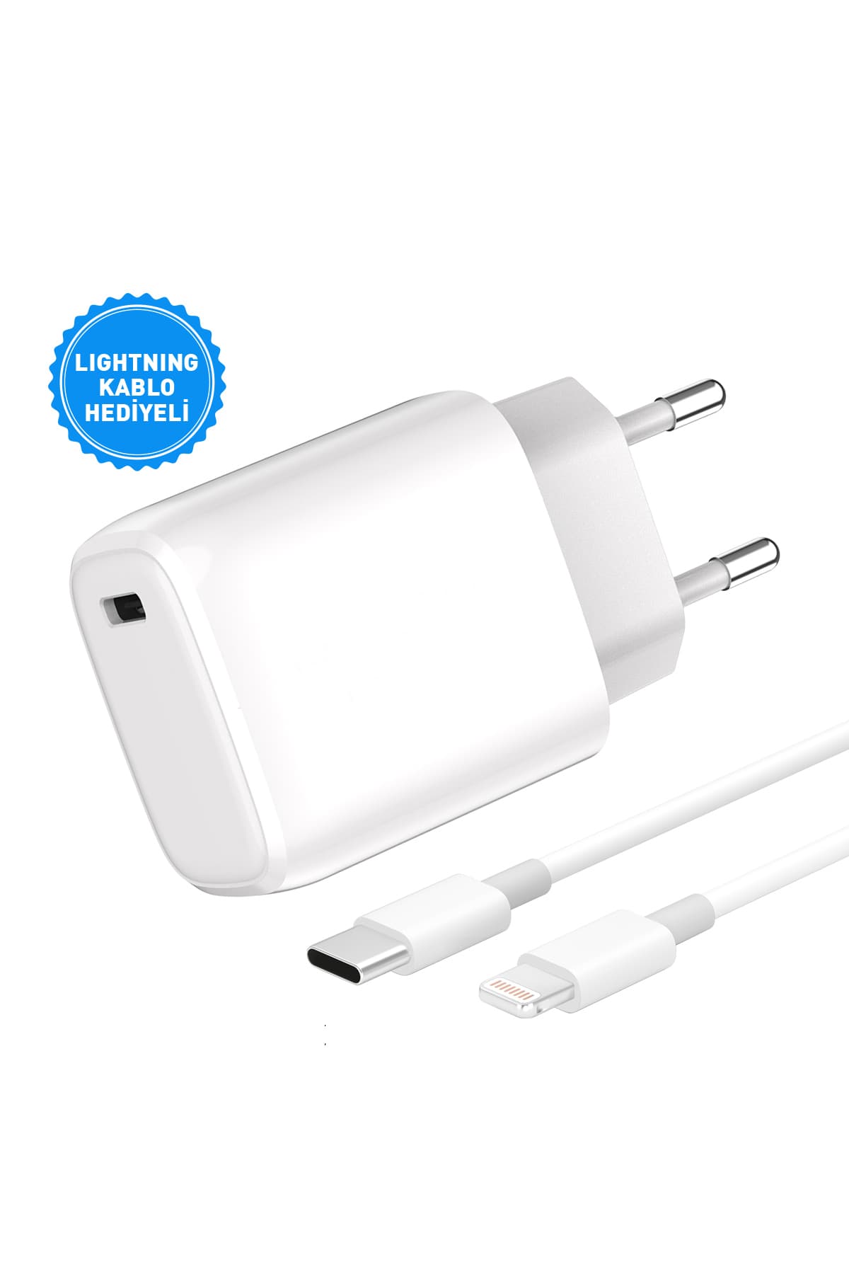 İntouch Smarty Pd 25 W Type-c To Lightning Kablolu Şarj Adaptörü/8 X Xs Xr 11 12 13 14 Serileri Ile Uyumlu