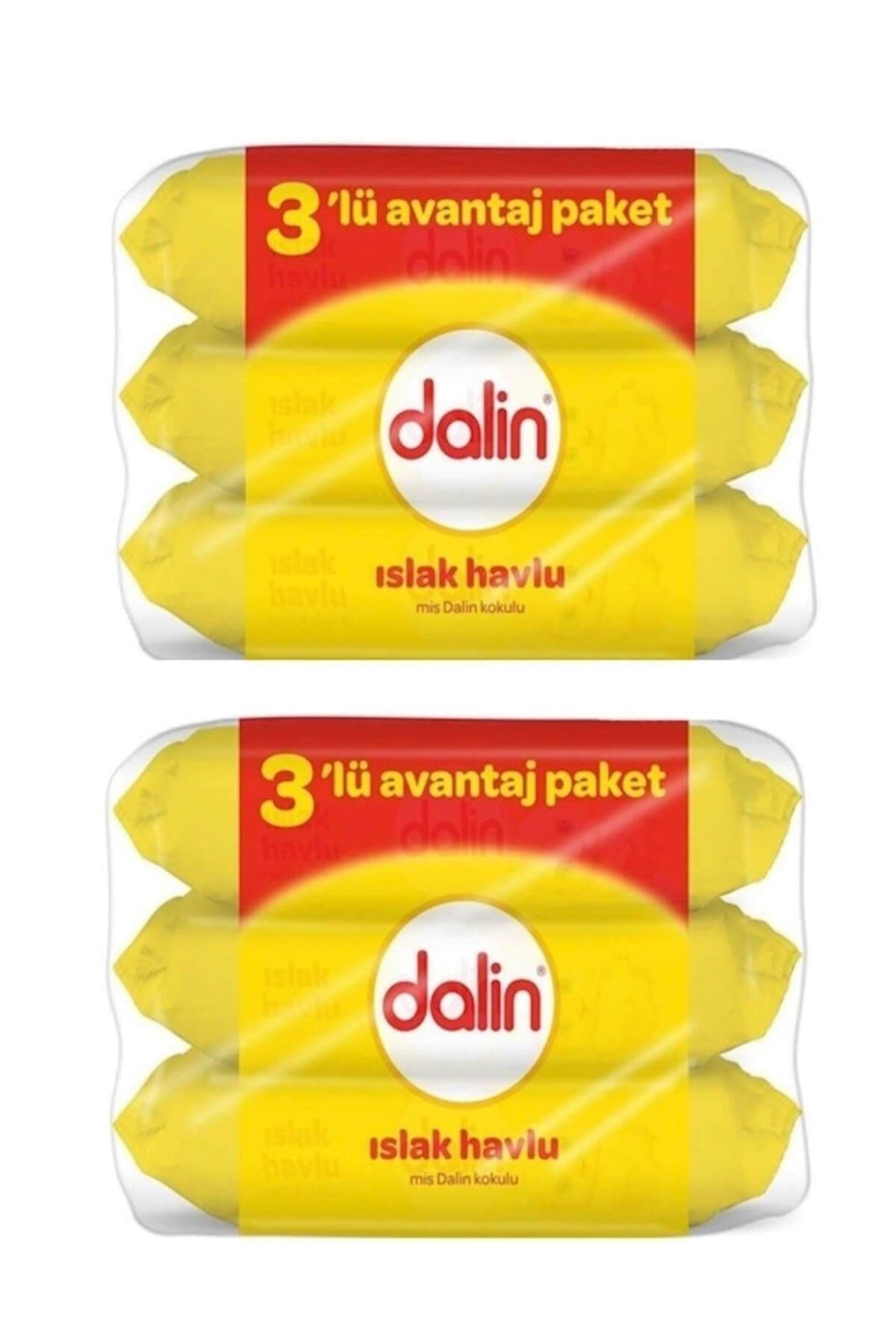 Dalin 2 X 3 Lü Paket Islak Mendil 56'lı