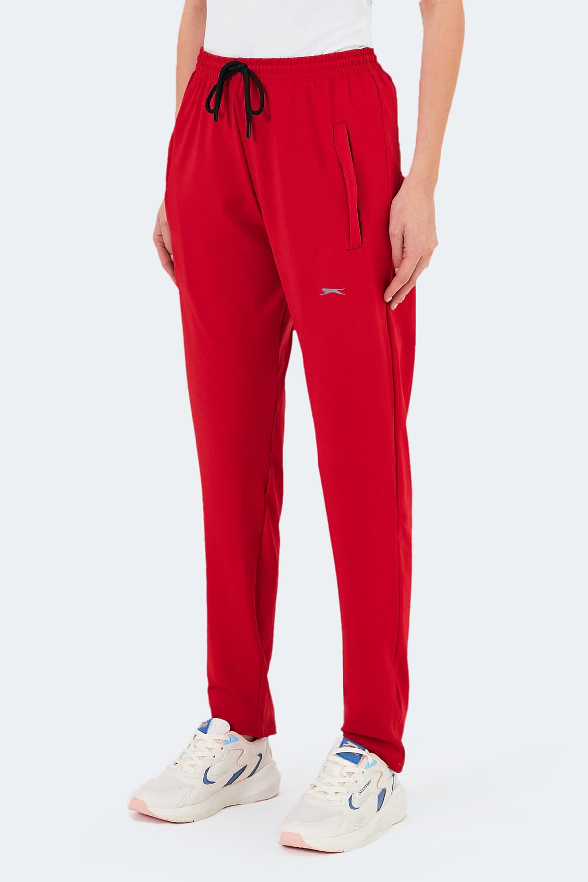 Slazenger KARMOR IN Kadın Kırmızı Eşofman Altı