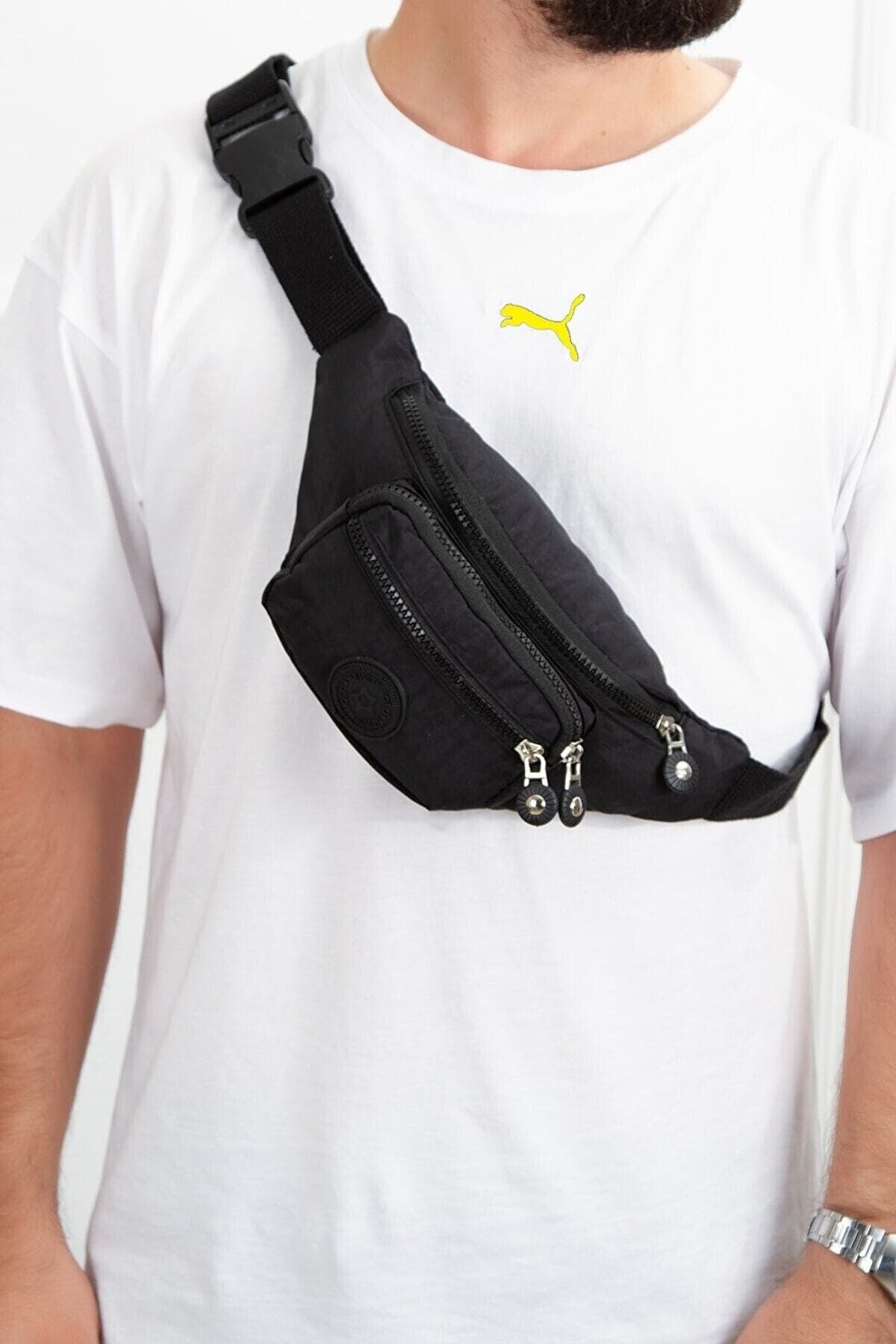 Newish Polo Yuppy Club Unisex Krinkıl Çapraz Askılı Bel Omuz Ve Spor Çantası