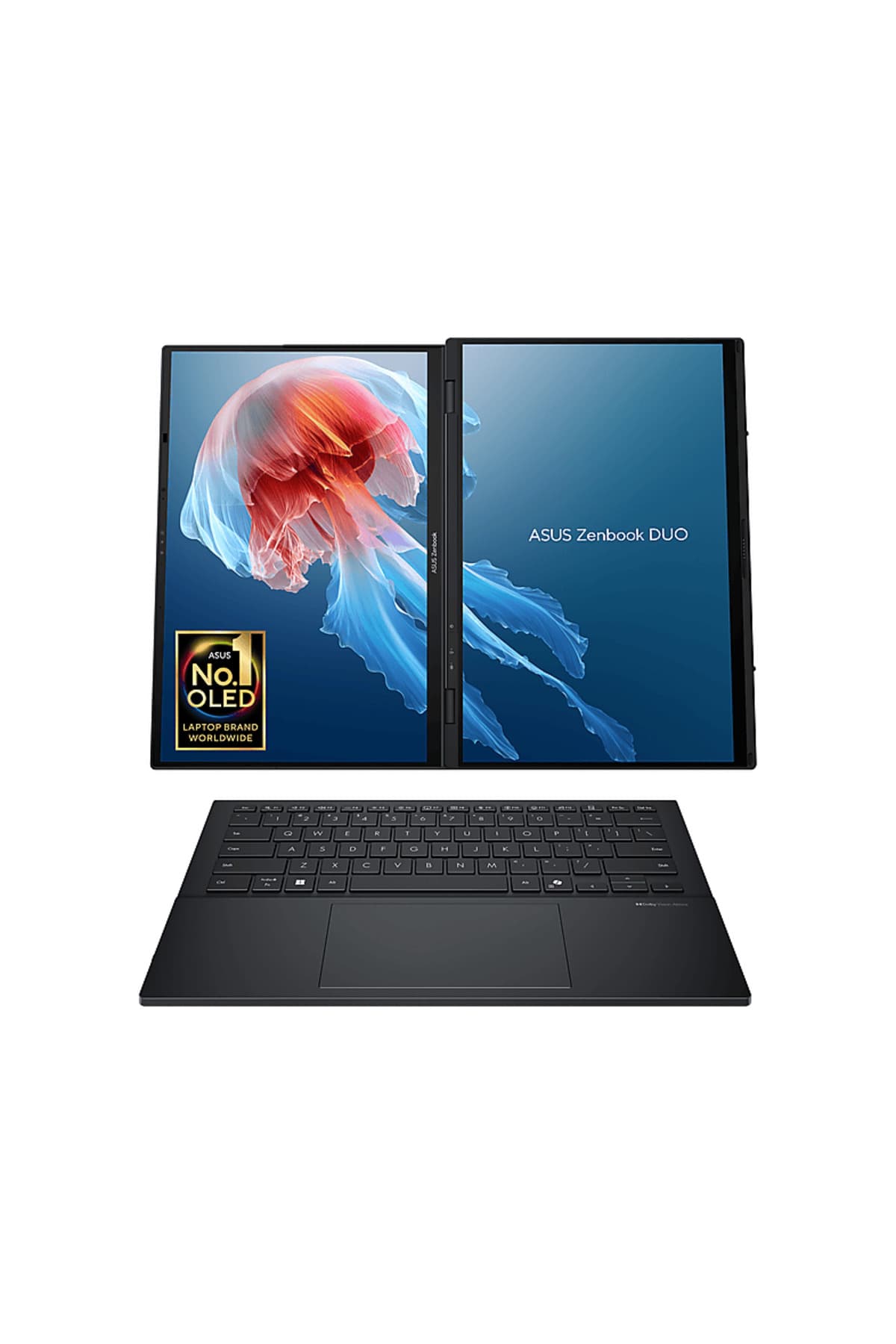 ASUS Zenbook Duo UX8406CA-PZ218W Intel Core Ultra 7 255H 32GB 1TB SSD 14" OLED Dokunmatik Win11H+Asus Pen