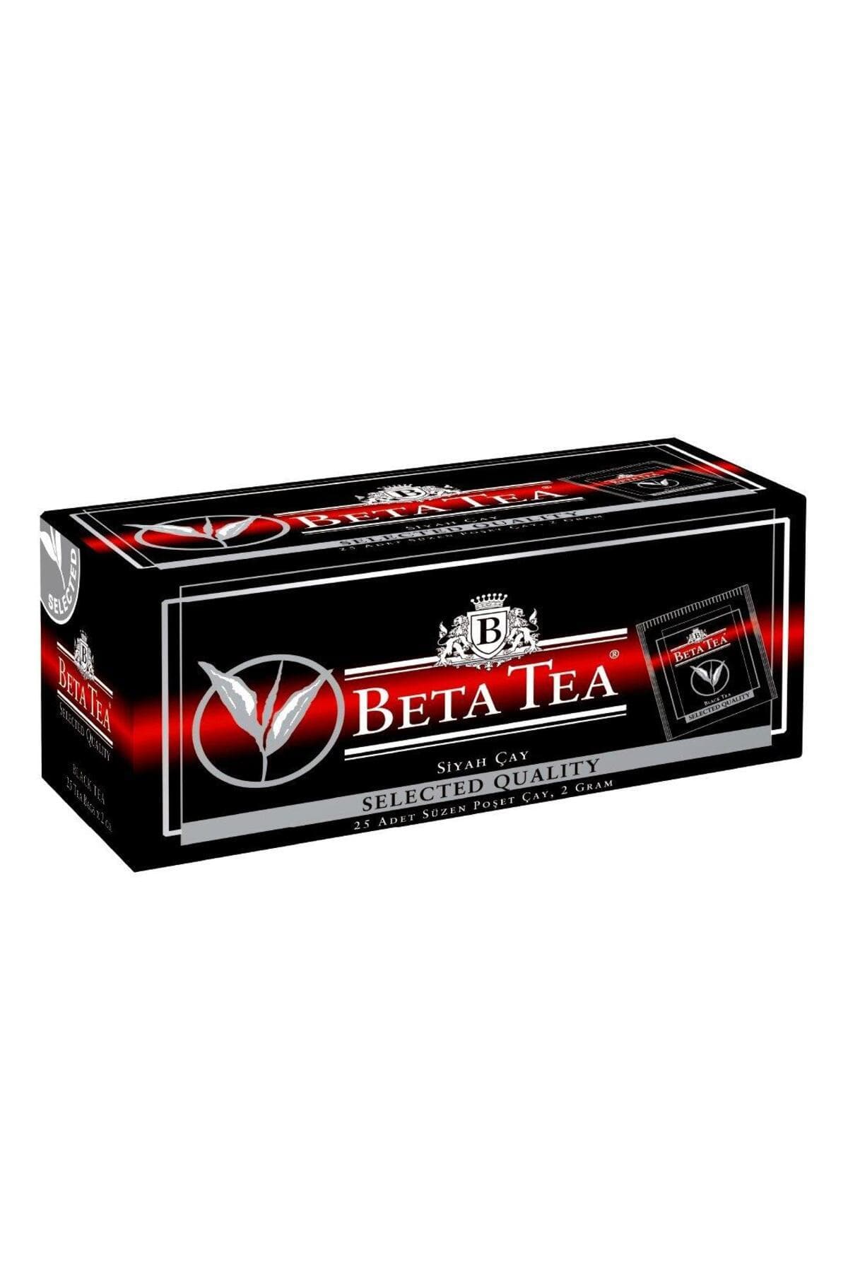 Beta Tea Beta Selected Quality Bardak Poşet 25 Adet (SEYLAN ÇAYI - CEYLON TEA)