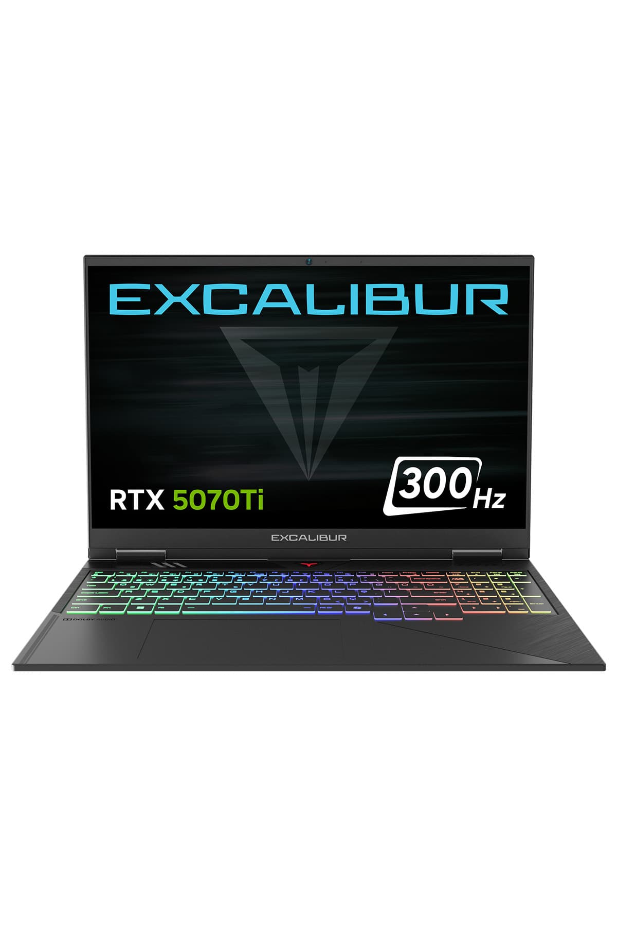 CASPER Excalibur G920 i9-14900HX 32GB 1TB RTX5070Ti 12GB 300Hz 16" Freedos Gaming Laptop G920.1490-DFP0X-E