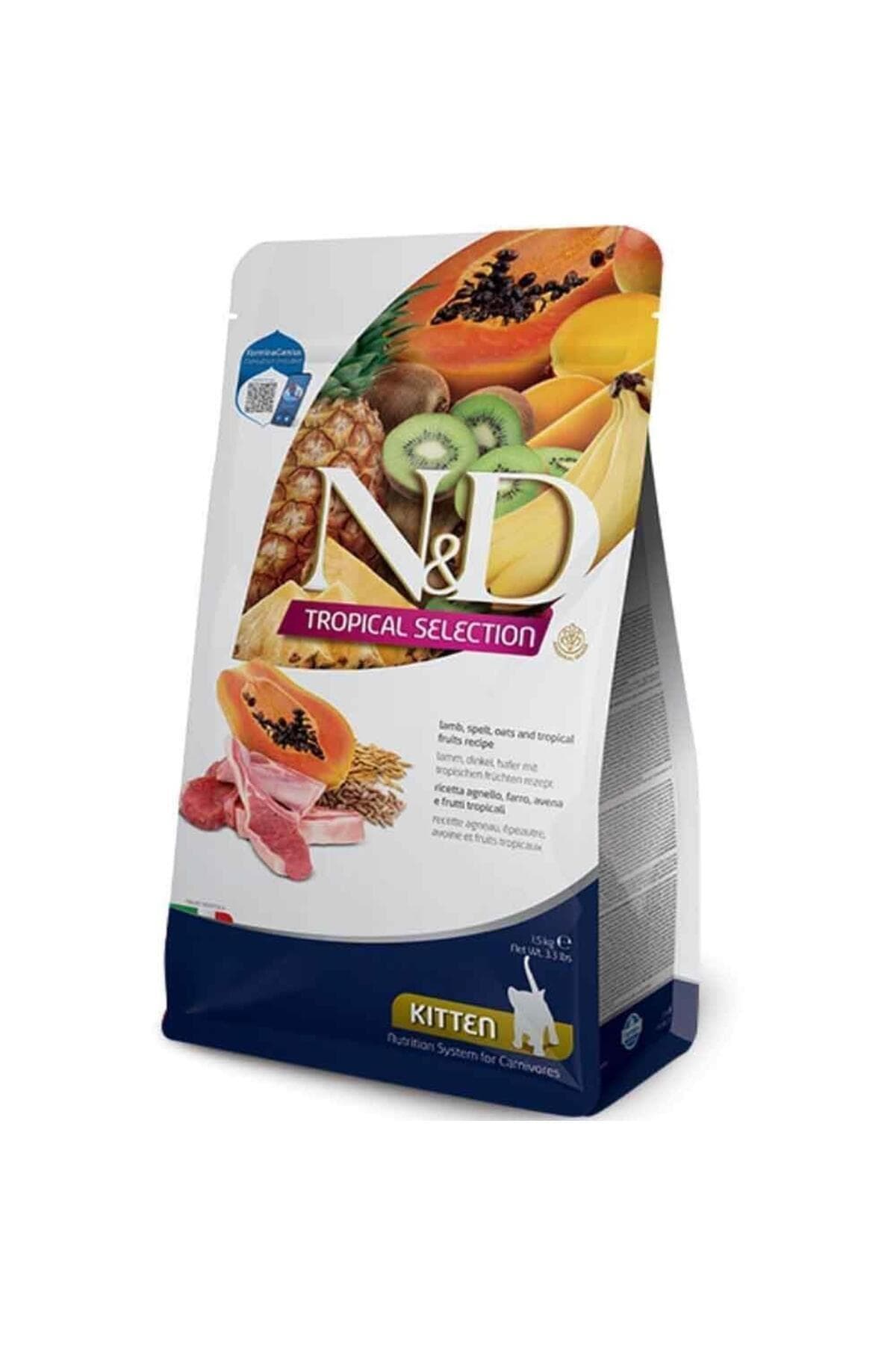 N & D Tropical Selection Kuzulu Yavru Kedi Maması 1.5 Kg